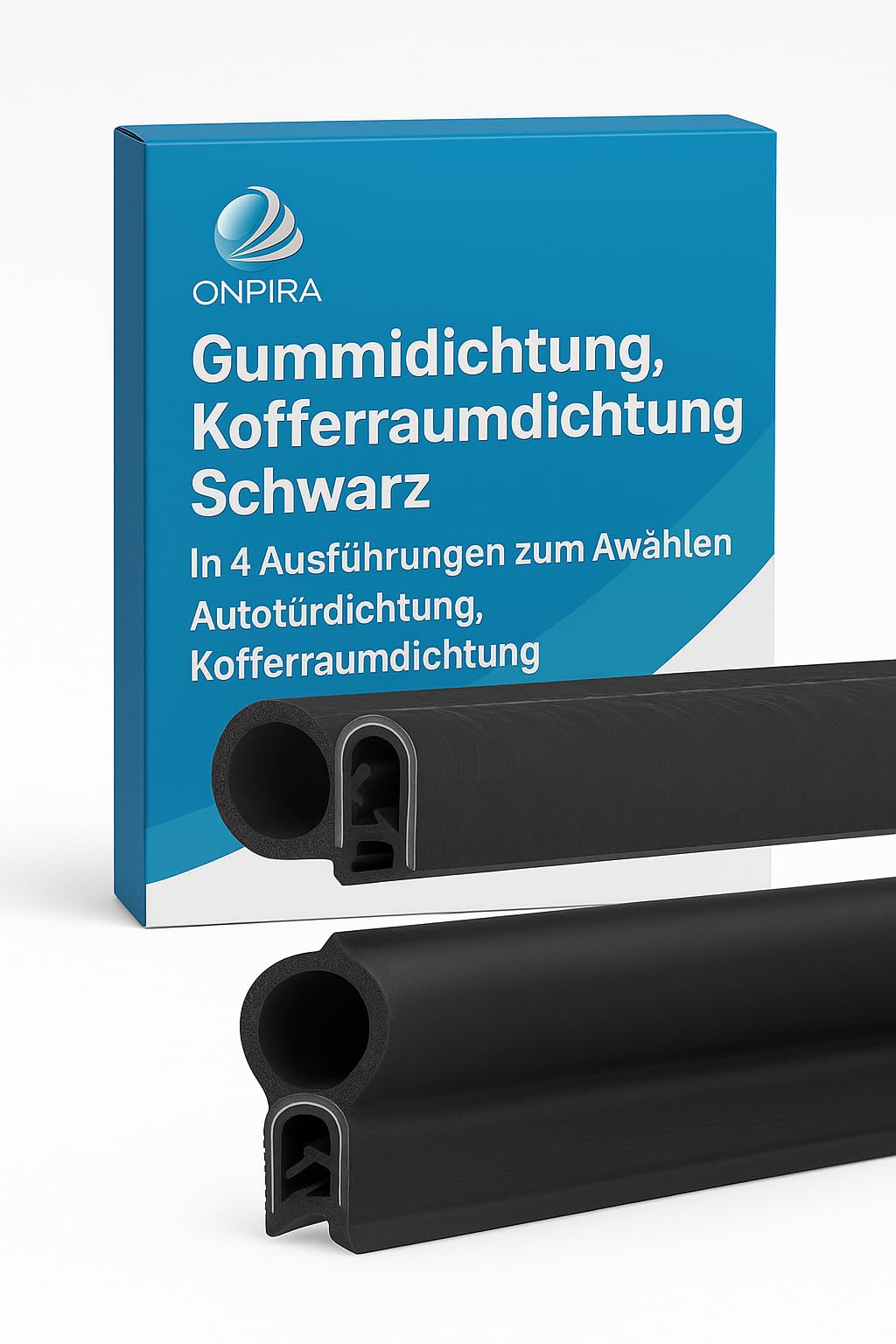 Gummidichtung Schwarz – Kofferraumdichtung & Autotürdichtung in 4 Ausführungen auswählbar – Türdichtung, flexible Dichtungsprofile für Auto, KFZ, Schutz vor Zugluft, Wasser und Staub (15x19mm) Türdichtung 15x19mm Angebot bei HelloDeals