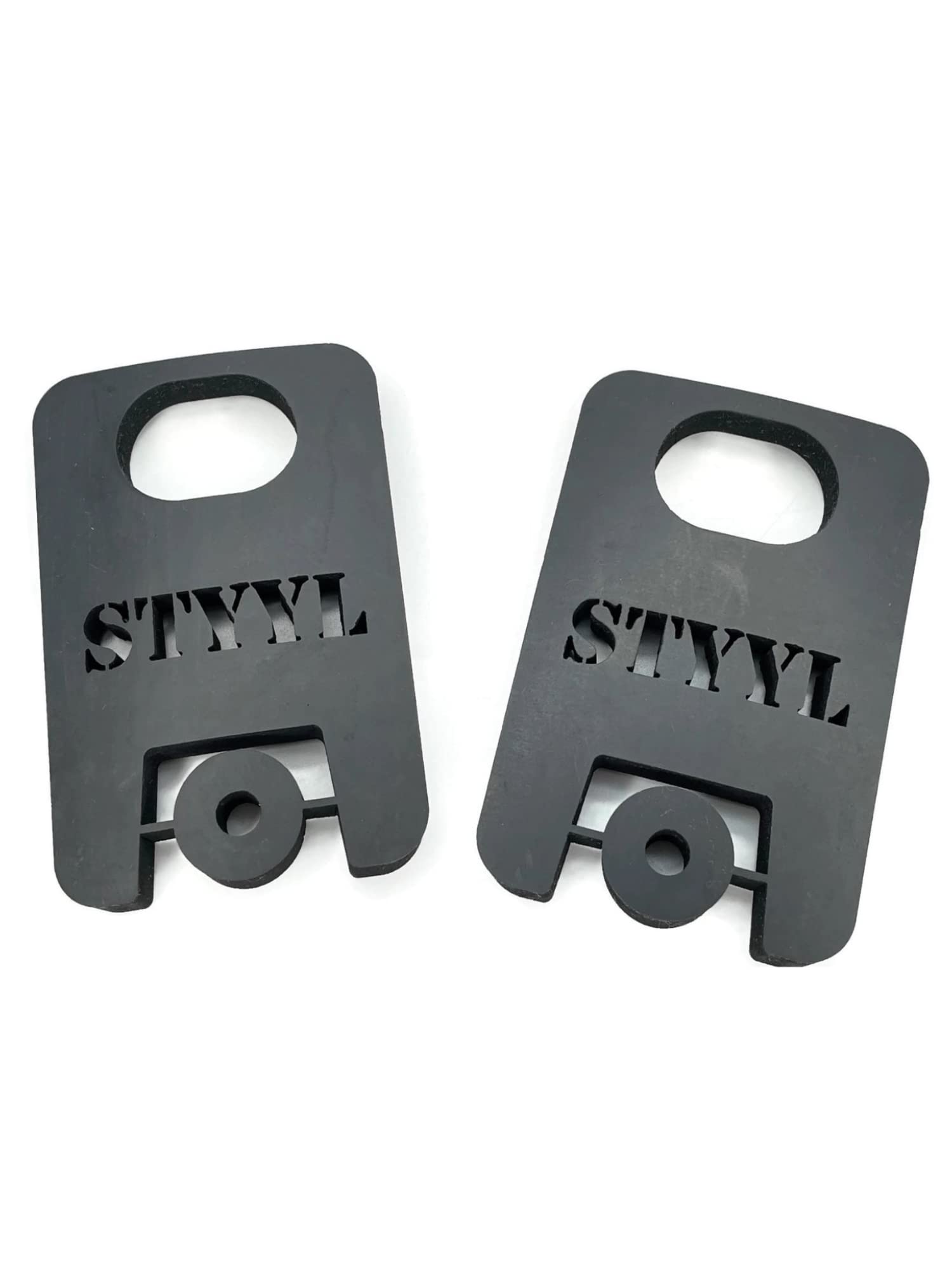 STYYL DUCATO JUMPER BOXER FENSTERSCHUTZ ZUSÄTZLICHES GUMMI-STOßSTANGEN-SET 2-TLG Angebot bei HelloDeals