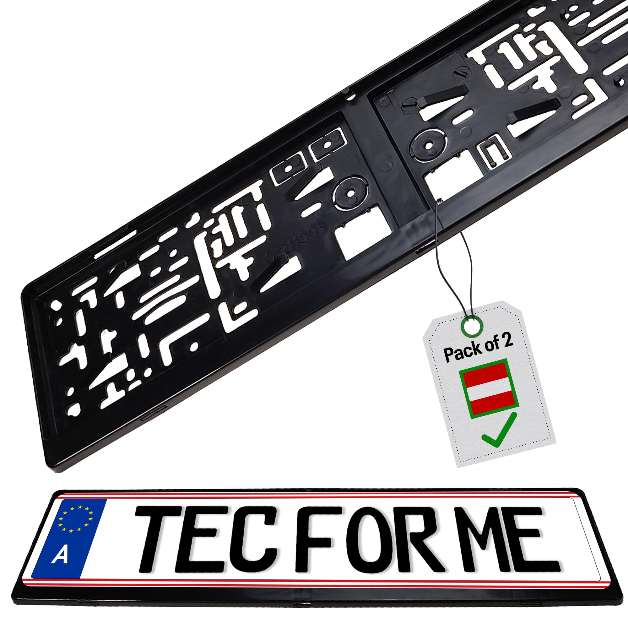 NEU! Easy Click Kennzeichenhalter at Classic robust & vielseitig für at-Standardgröße – Perfekte Fahrzeuganpassung, Diebstahlsicherung, flexibel & langlebig, Ideal für alle Autotypen NUR Österreich ! Angebot bei HelloDeals