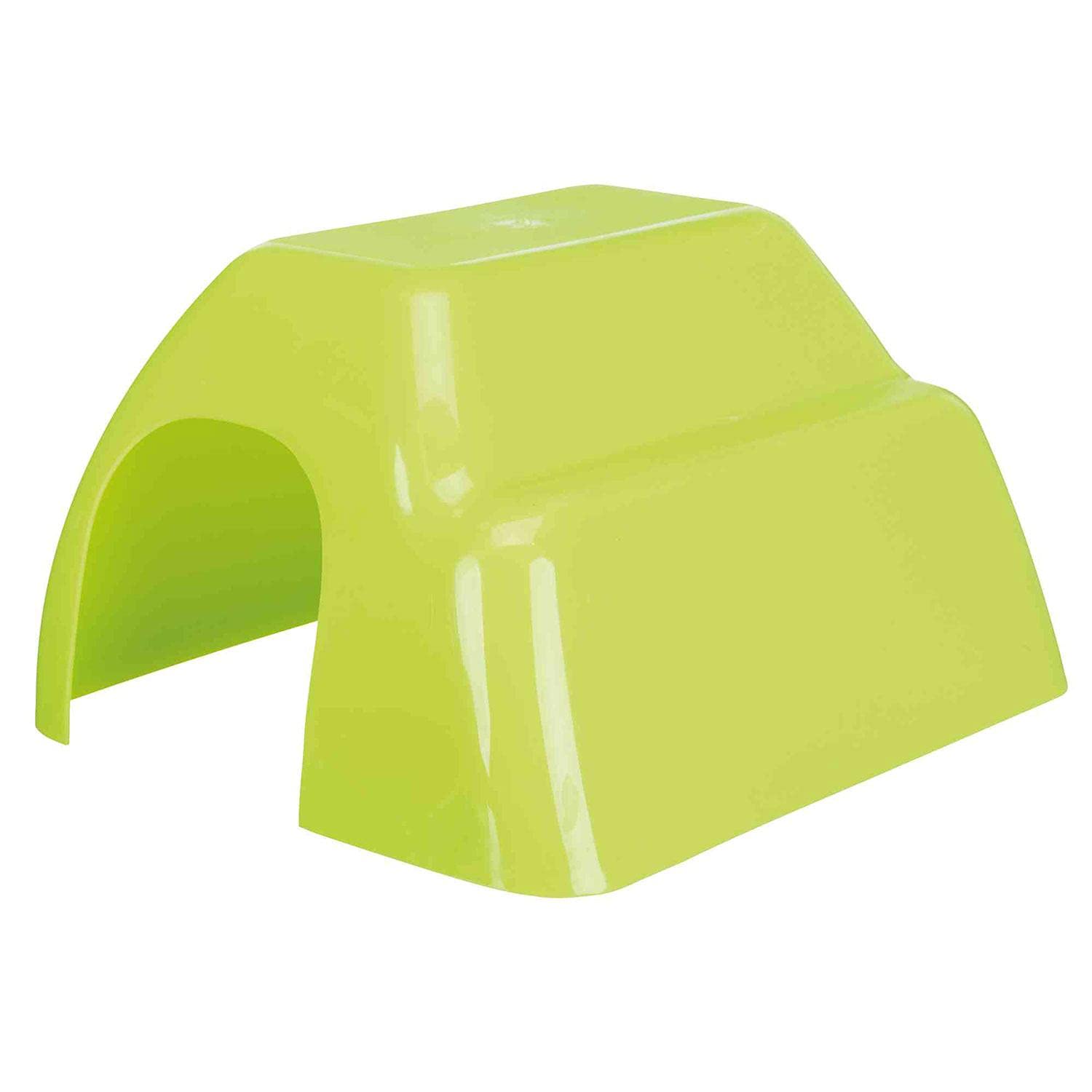 Trixie Kunststoff Haus für Meerschweinchen, 23 x 15 x 26 cm, Farblich sortiert grün 1 Stück (1er Pack) Angebot bei HelloDeals
