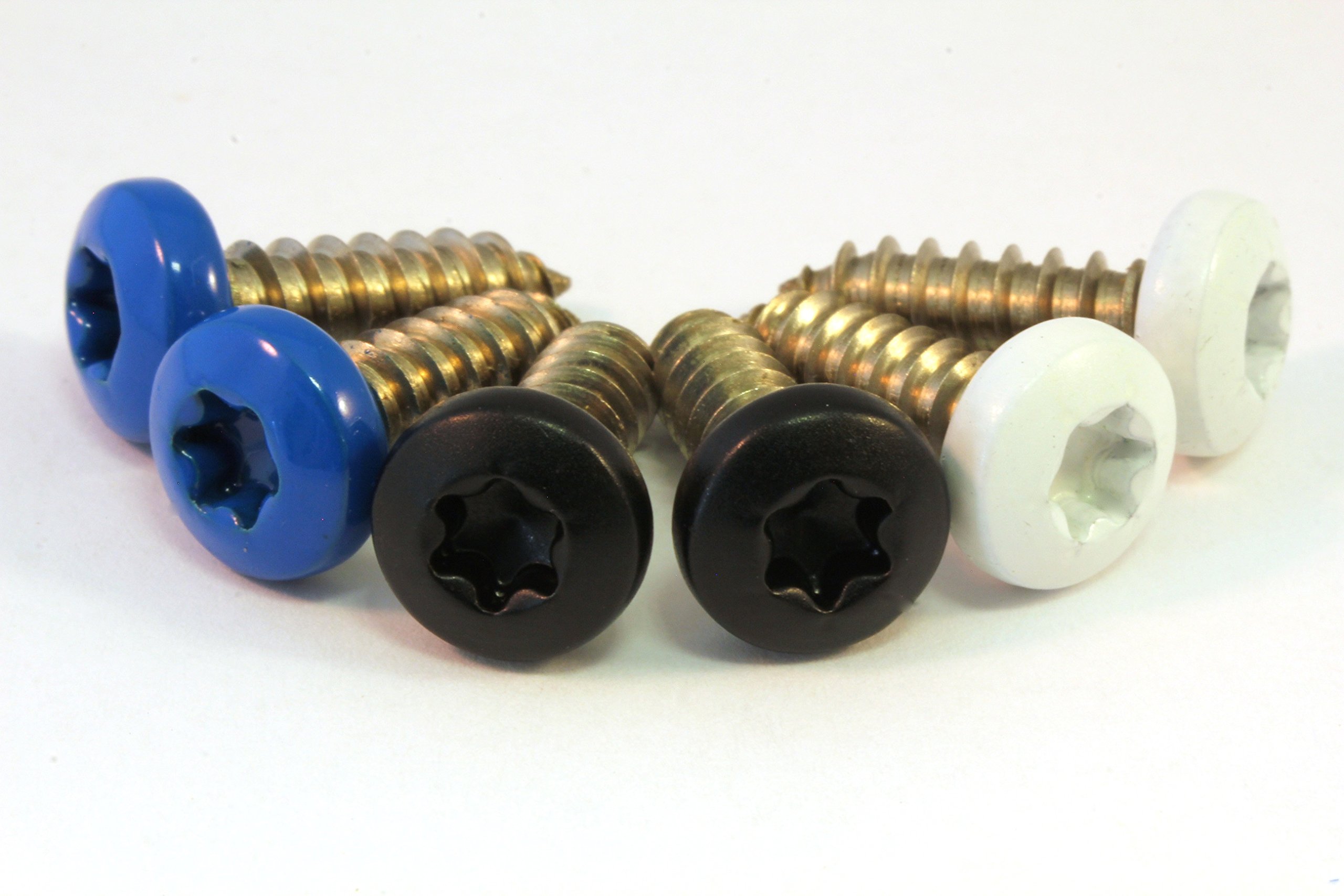 6x Kennzeichen Schrauben Set 4,8x16 | Edelstahl | Auto, Motorrad Nummernschild Halter Angebot bei HelloDeals