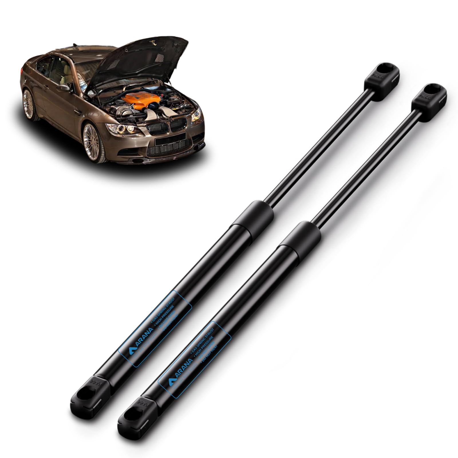 Arana Gasdruckfeder Motorhaube Kompatibel mit 2004-2016 BMW 3er E90 E91 E92 E93 316 318 320 323 325 Cabriolet Kombi Motorhaubendämpfer Gasfeder Ersatzteil, Replace# 51247250308 for BWM 3er 2004-2016 Angebot bei HelloDeals