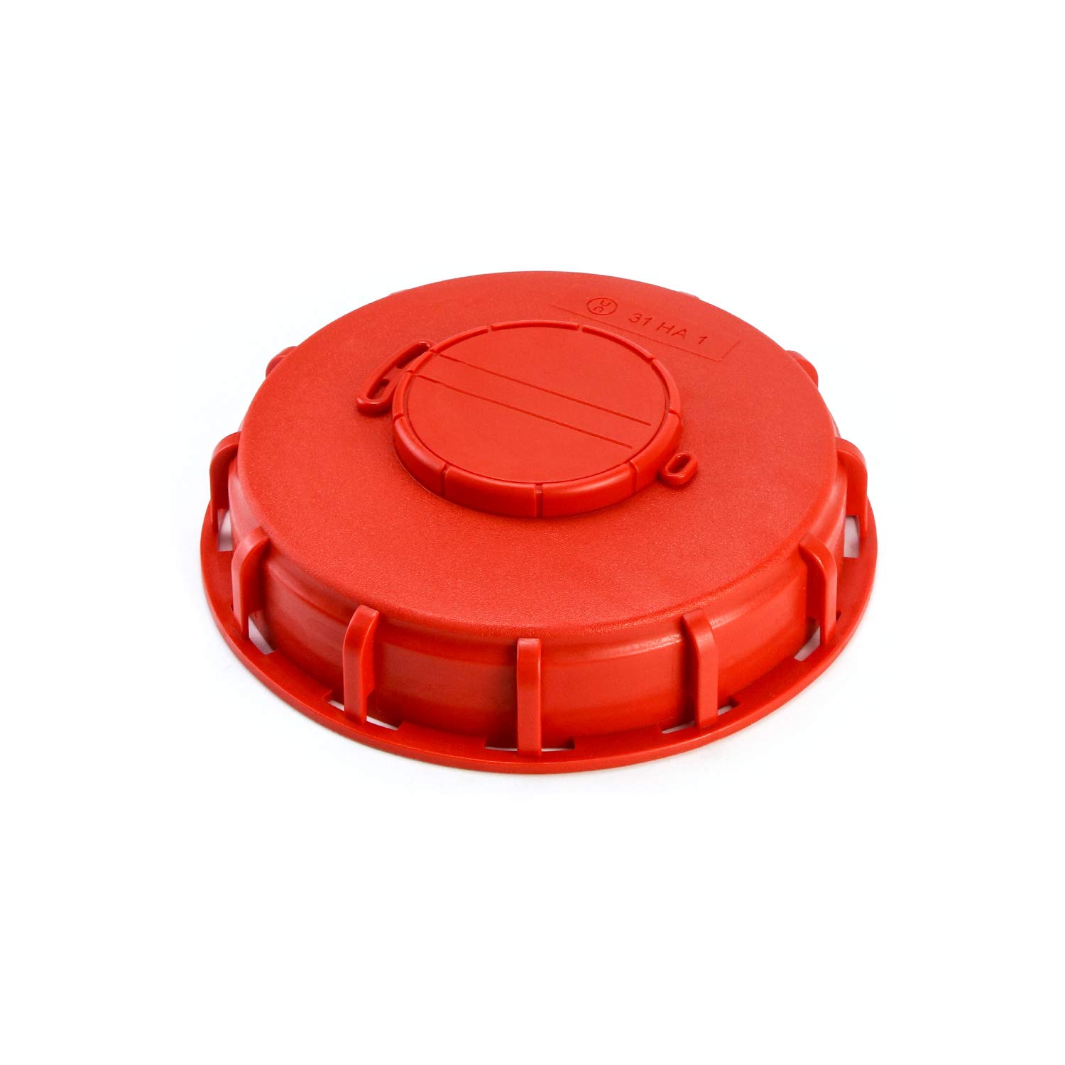 QWORK® IBC Tankdeckel, IBC Wassertank Vented Deckel Cap, Tank Zubehör Kunststoff Rot 163mm (# A) Angebot bei HelloDeals