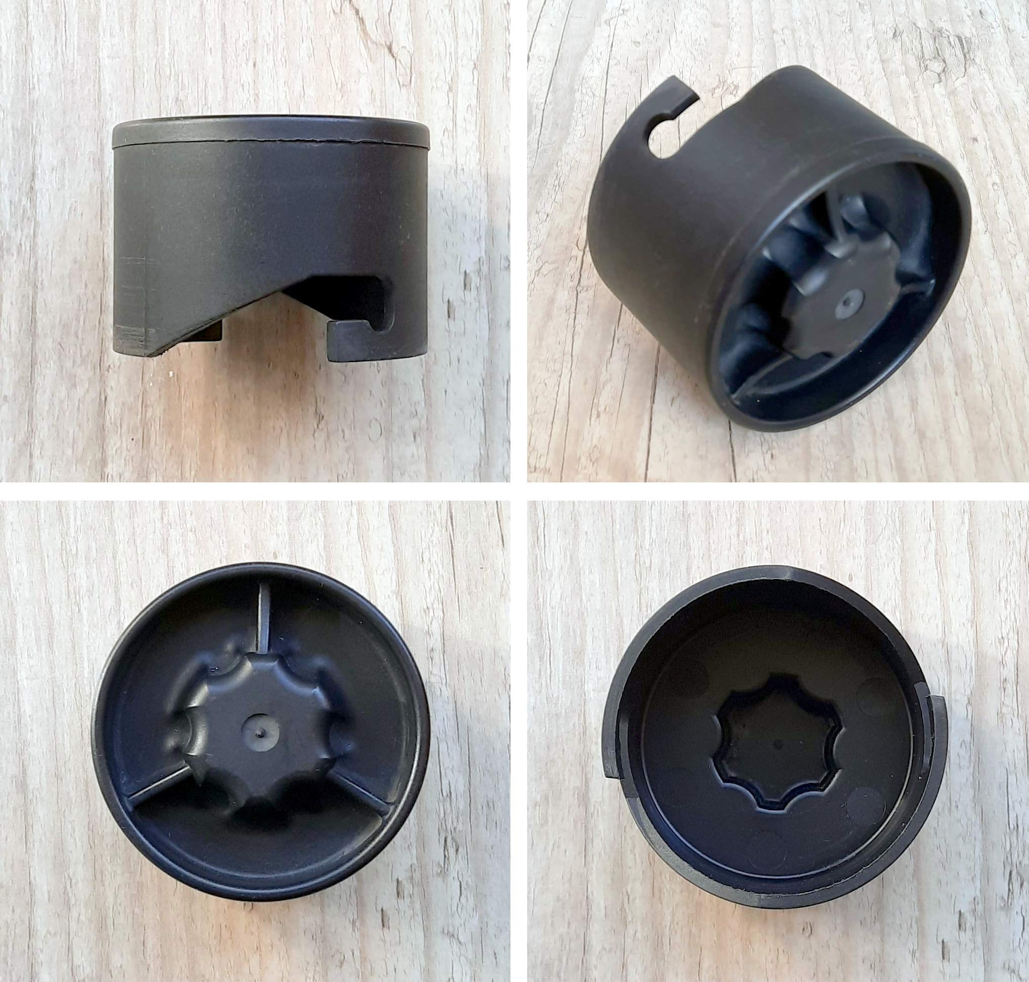 Drehmeister Tankdeckel für Acme-Fülltopf - Schwarz, Kunststoff, Traktor, Drehverschluss Angebot bei HelloDeals