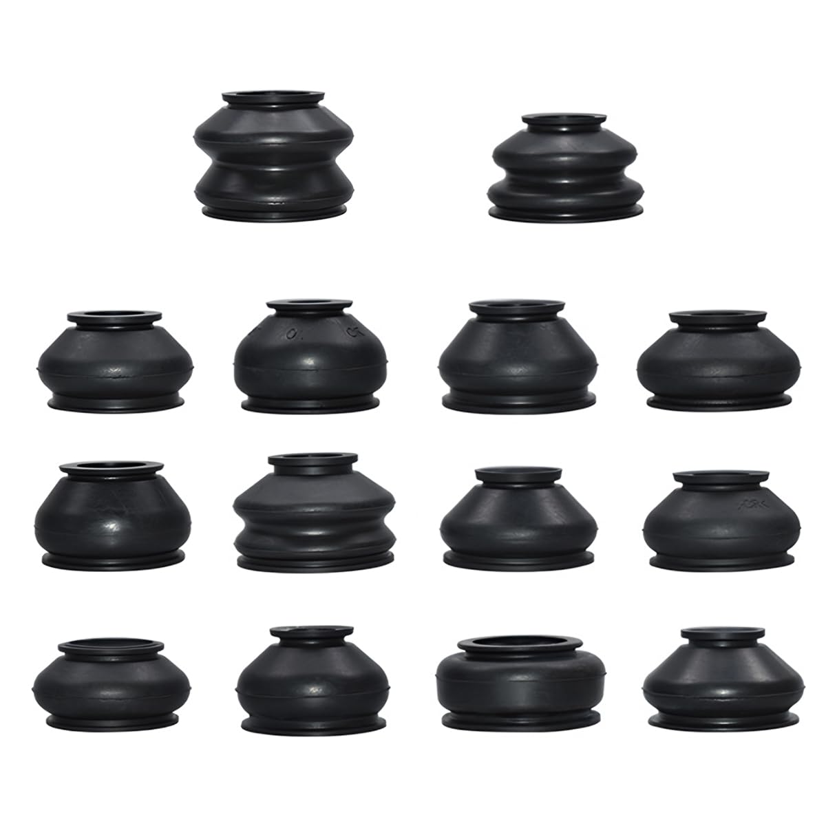 JNNJ 14 Stück Gummi-Staubschutzkappen Kugelgelenk, Universal Staubschutzkappen Für Kugelgelenke, Spurstangenkopf Manschetten Traggelenk Für Spurstangenkopf, Gelenk Kugelgelenk Staubkappen Für Auto Angebot bei HelloDeals