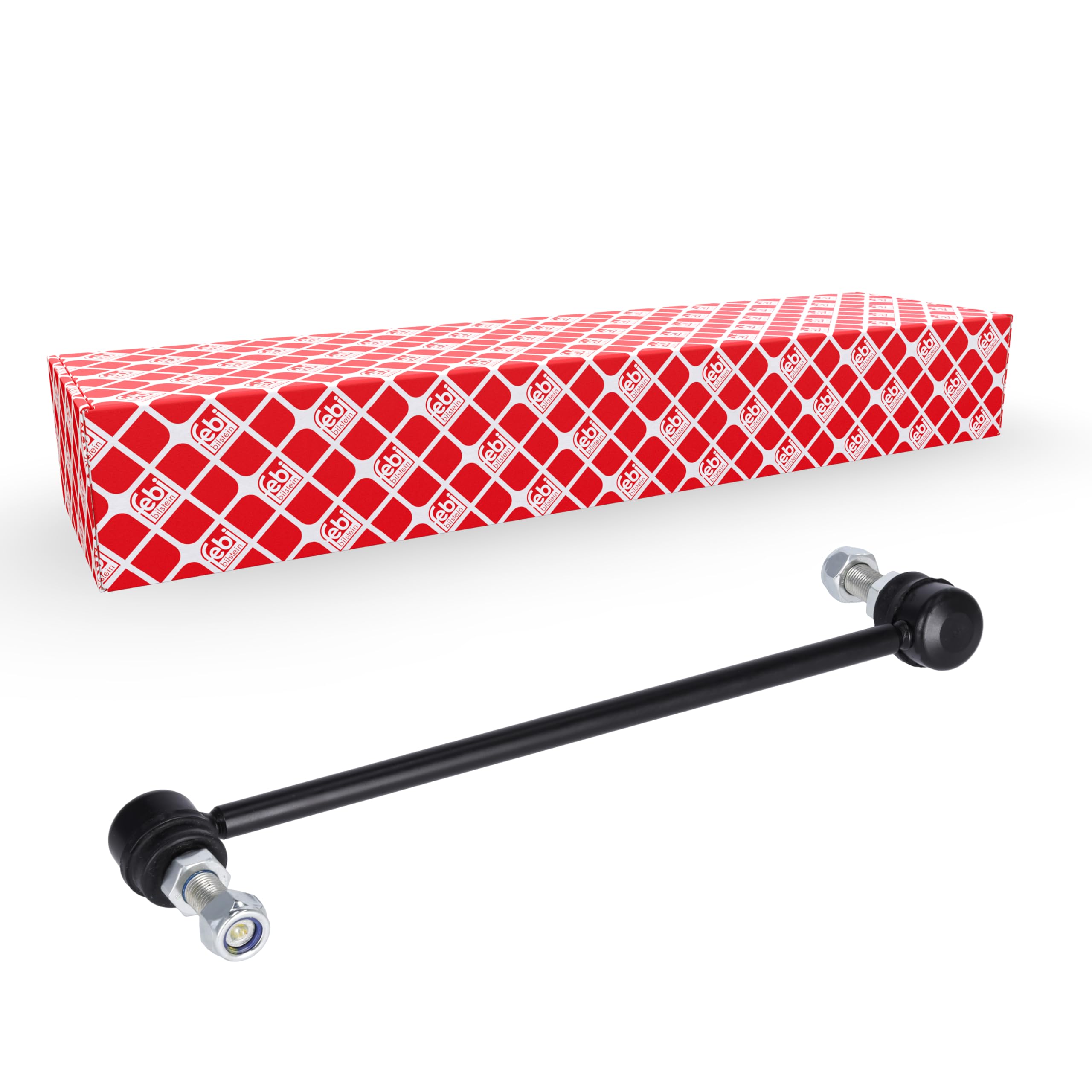 febi bilstein 30986 Verbindungsstange mit Sicherungsmuttern, 1 Stück Vorderachse rechts Angebot bei HelloDeals