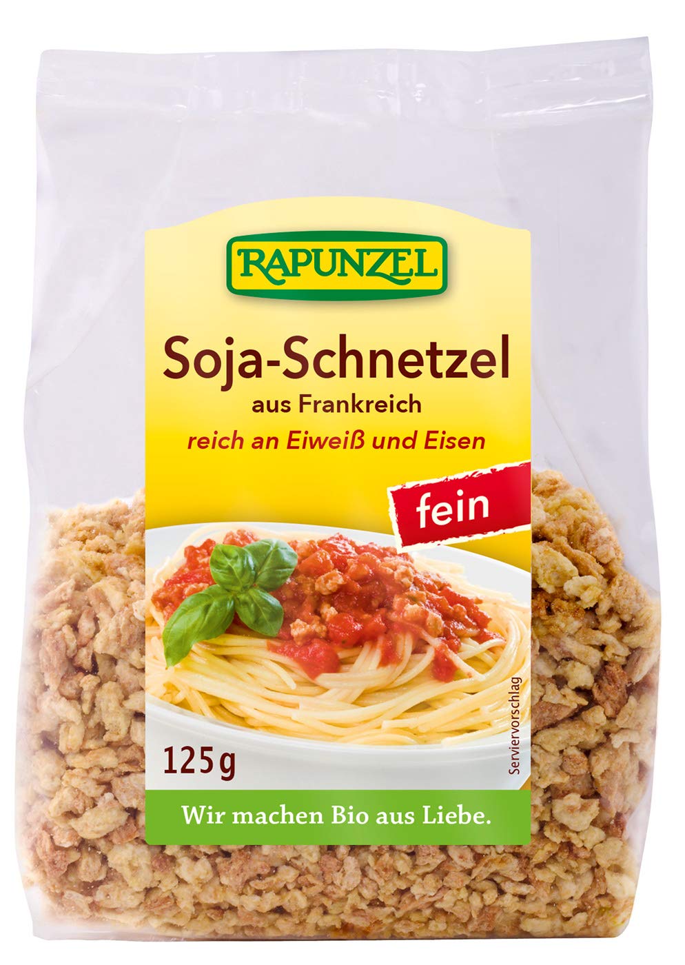 Rapunzel Sojafleisch, fein (125 g) 1 x 125 gr Angebot bei HelloDeals