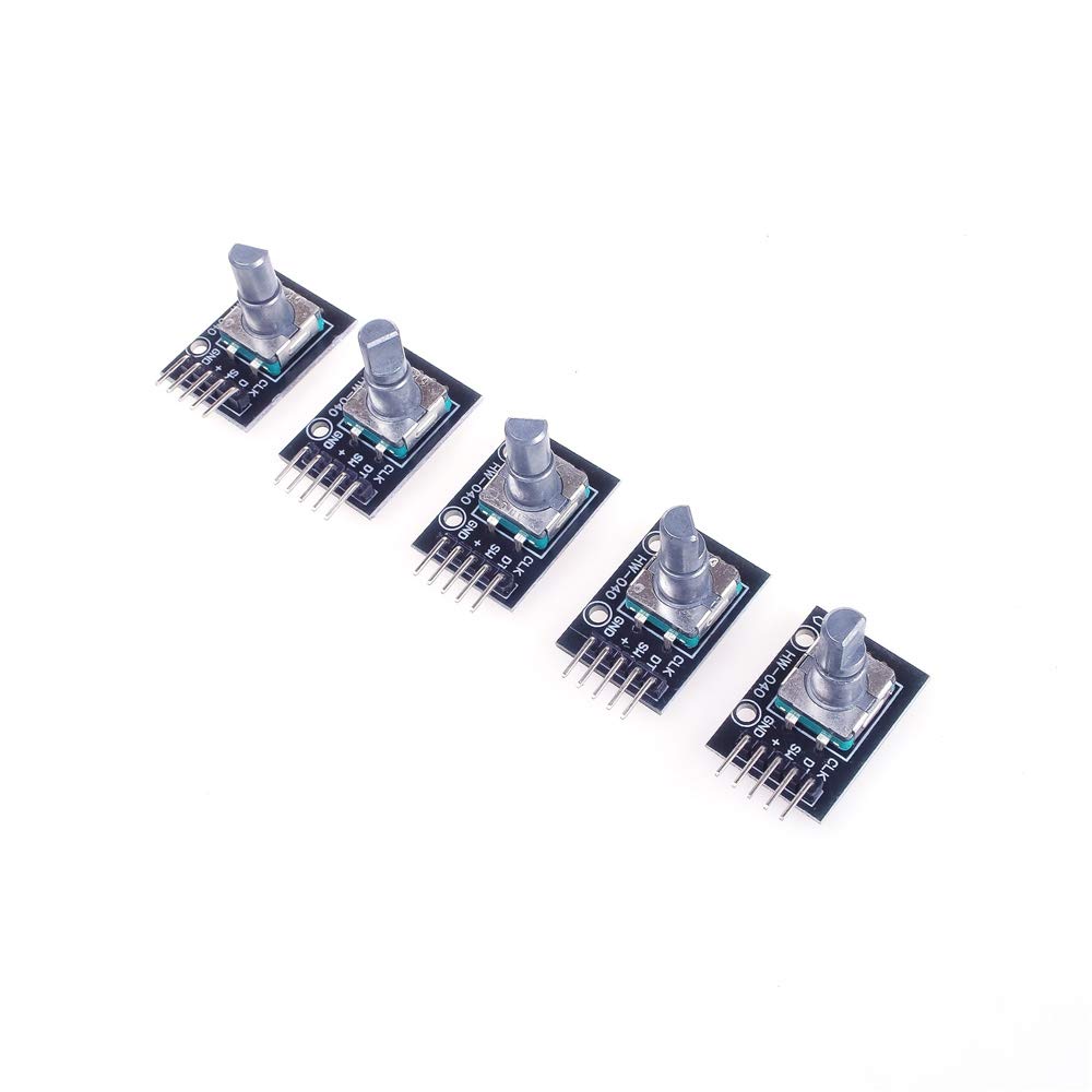 ANGEEK 5 Stück KY-040 360 Degrees Dreh-Encoder-Modul für Arduino Brick Sensor Switch Development Board Angebot bei HelloDeals
