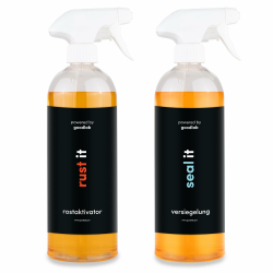 RustIT Rostaktivator | Für jede Art von oxidierbaren Metallen | Schnelle und einfache Anwendung | Powered by goodlab (Bundle) Angebot bei HelloDeals
