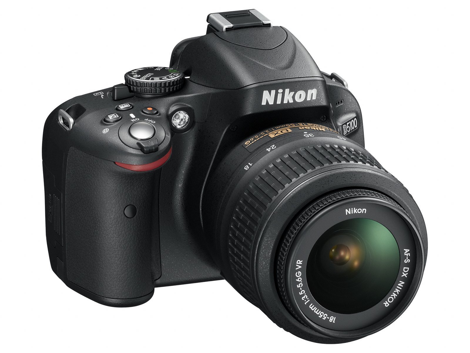 Nikon D5100 SLR-dijital kamera (16 MP, 7.5 cm (3 inç) döner, döner, Monitor, canlı önizleme, Full-HD video Kit dahil AF-S DX 18 – 55 mm VR (Bildstb.) (Generalüberholt) Angebot bei HelloDeals