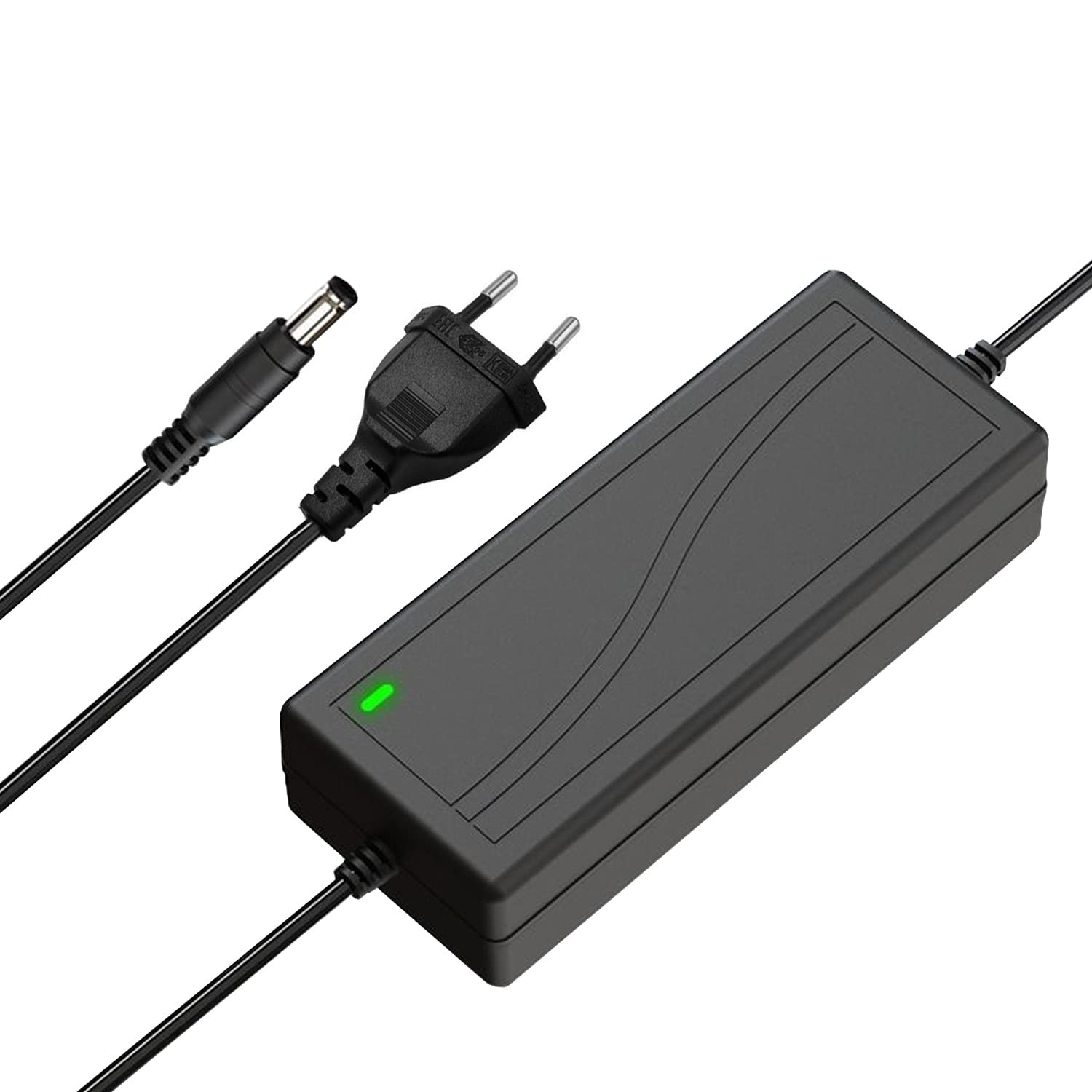 12V 5A Power Adapter, AC 100-240V50~60HZ. DC 12V 5A 60W Power Supply, Used for LED Strip Display, Amplifier, Camera System, TV, DVD TV, Hard Disk, etc. Angebot bei HelloDeals