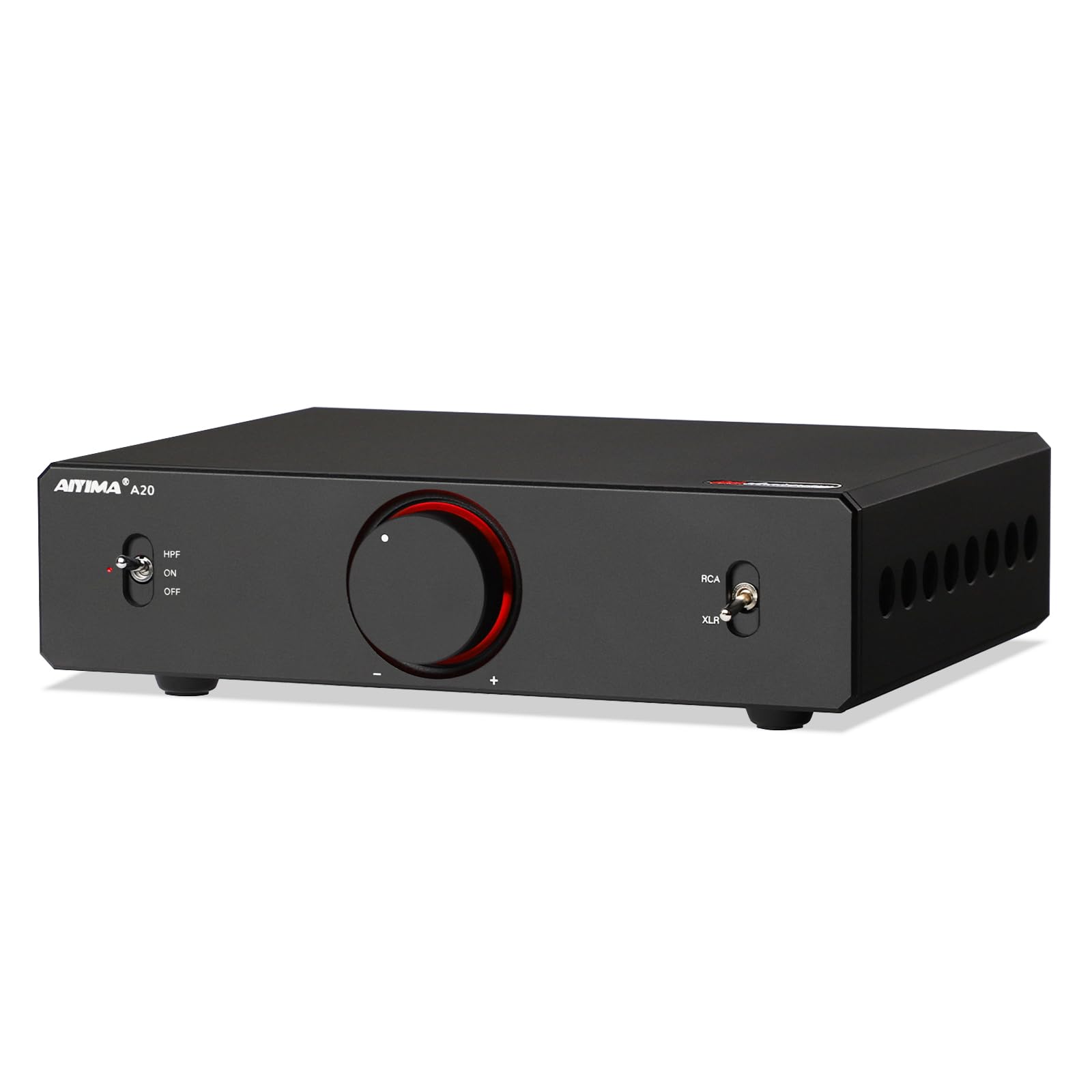 AIYIMA A20 Symmetrischer Stereoverstärker mit HPF-Einstellung Home HiFi 2.0/2.1 TPA3255 Desktop-Verstärker der Klasse D PFFB mit Cinch-/XLR-Eingang und 12-V-Trigger-Eingang für passive Lautsprecher Angebot bei HelloDeals
