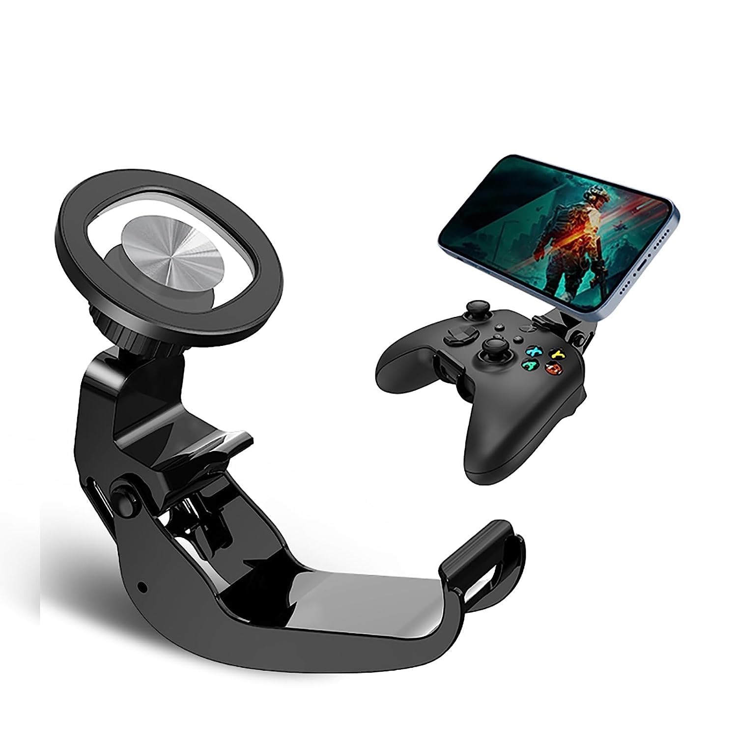 NBCP Universal Magnetic Handy Mount Gamepad Controller Clip Halter für Xbox One Griff Spiel Zubehör,Controller Halterung Robuste Konstruktion, Einfache Installation, Praktisch & Ordentlich Angebot bei HelloDeals