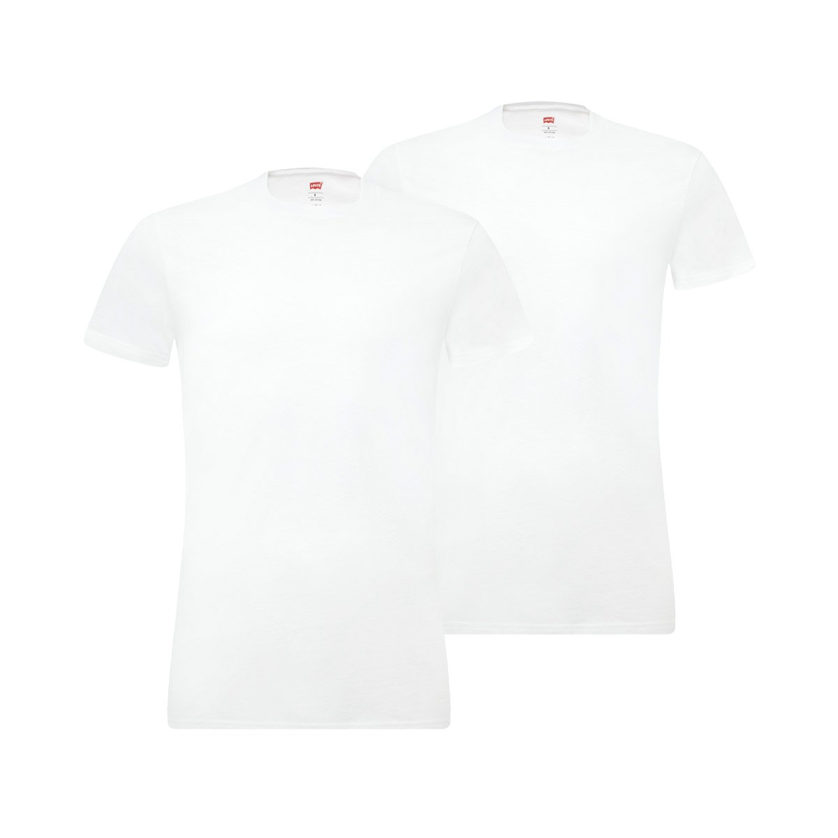 Levi's T-Shirt Tee-Shirt Herren 2er Pack XL Weiß Angebot bei HelloDeals