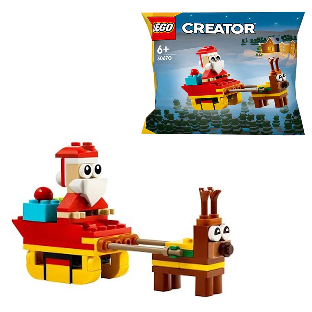 Lego Creator 30670 Schlittenfahrt Polybag-Set des Weihnachtsmanns Angebot bei HelloDeals