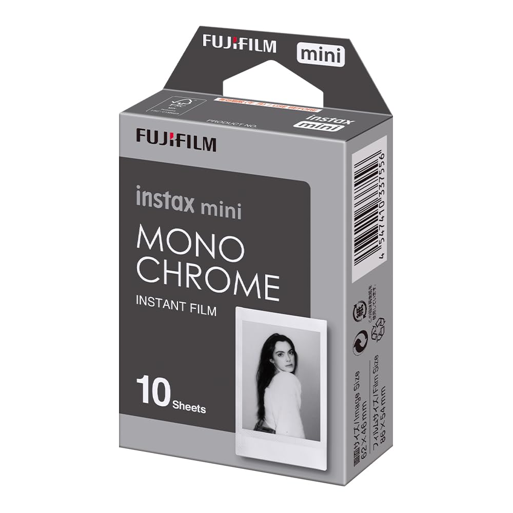 INSTAX Mini Film, Monochrom, Einzelpackung Monochrome Mini Angebot bei HelloDeals