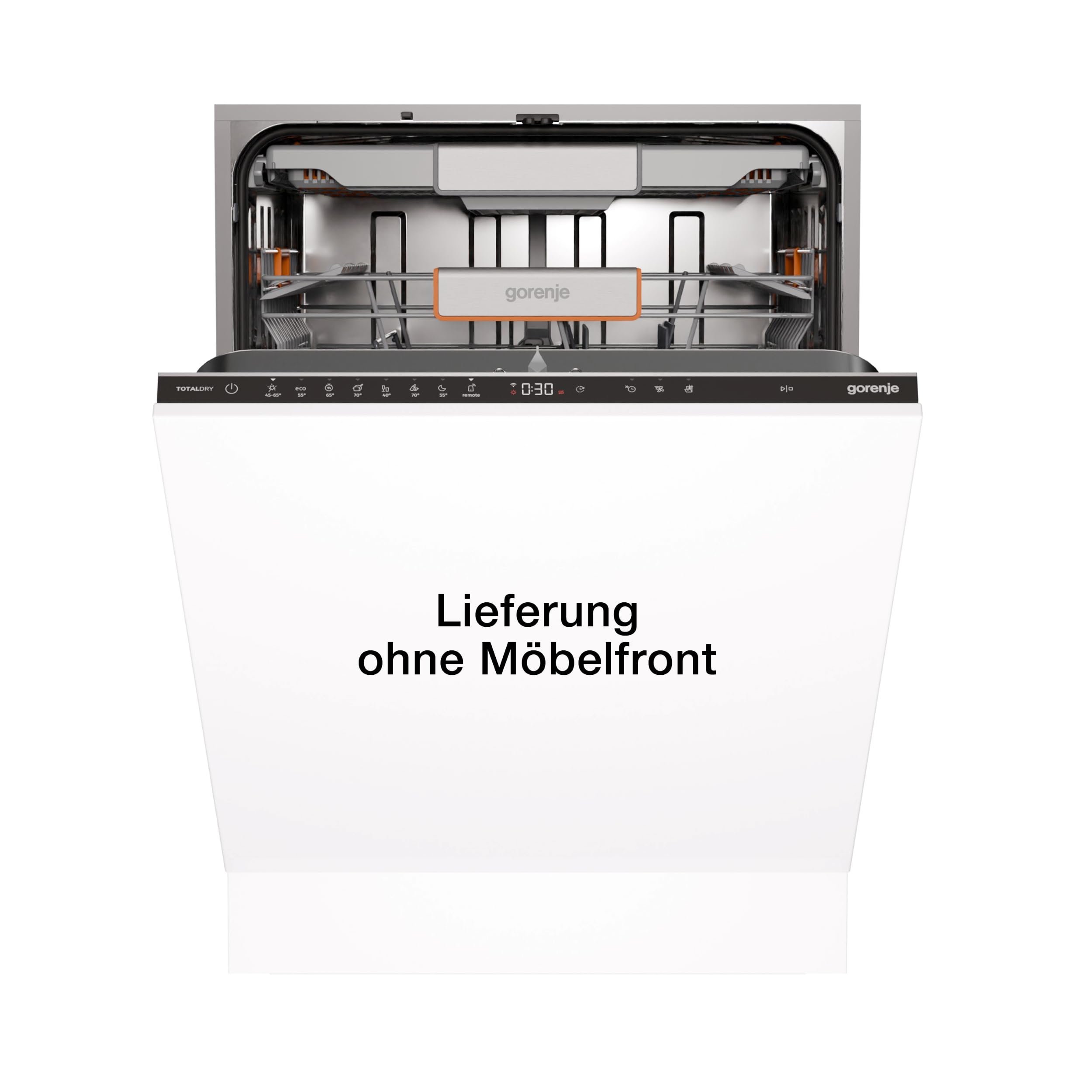 Gorenje ULTRA16BWIFI Geschirrspüler/Einbaugerät FRONT NICHT ENTHALTEN/EU Made/60 breite /16 Maßgedecke/7 Programme/ConnectLife/Nachtprogramm/Status LED Licht/EEK: B/Einbaumaße:(HxBxT):82 x 60 x 55,5cm vollintegriert Angebot bei HelloDeals