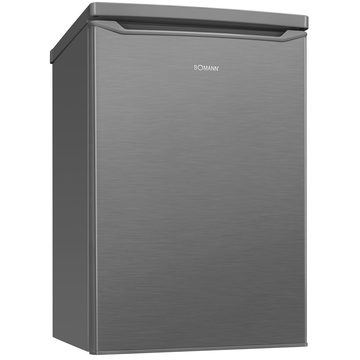 Bomann® Kühlschrank mit Gefrierfach | 109 Liter | energieeffizient, leise & kompakt | 2 Ablagen, Obst- & Gemüsefach | 4-Sterne-Gefrierfach | Türanschlag wechselbar | KS 7251 inox Angebot bei HelloDeals