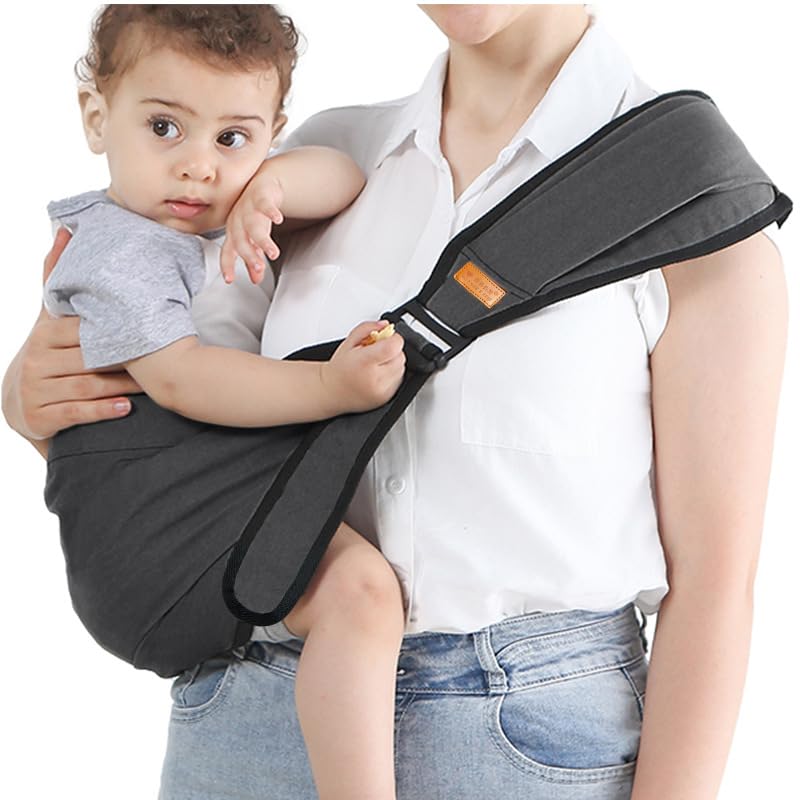 Kleinkind Trage Seitlich,Ergonomisch Toddler Carrier,Kindertrage Carrier Ab 2 Jahre 3 Jahre,Babytrage carrier, Verstellbare Baby Trage Für Neugeborene Bis 3-36 Monaten,Kleinkinder bis 20KG Angebot bei HelloDeals