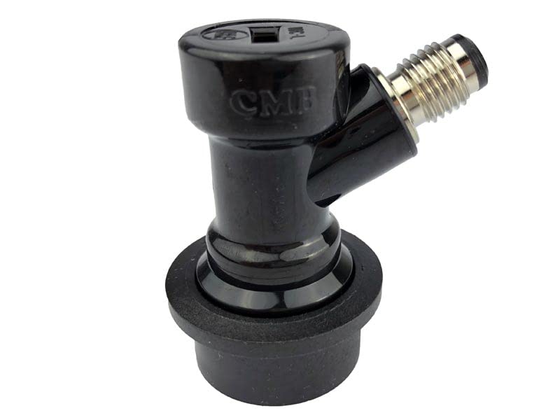 Steckkupplung NC schwarz für Getränke mit 7/16 UNF Gewinde Pepsi Corny Keg Cornelius Angebot bei HelloDeals
