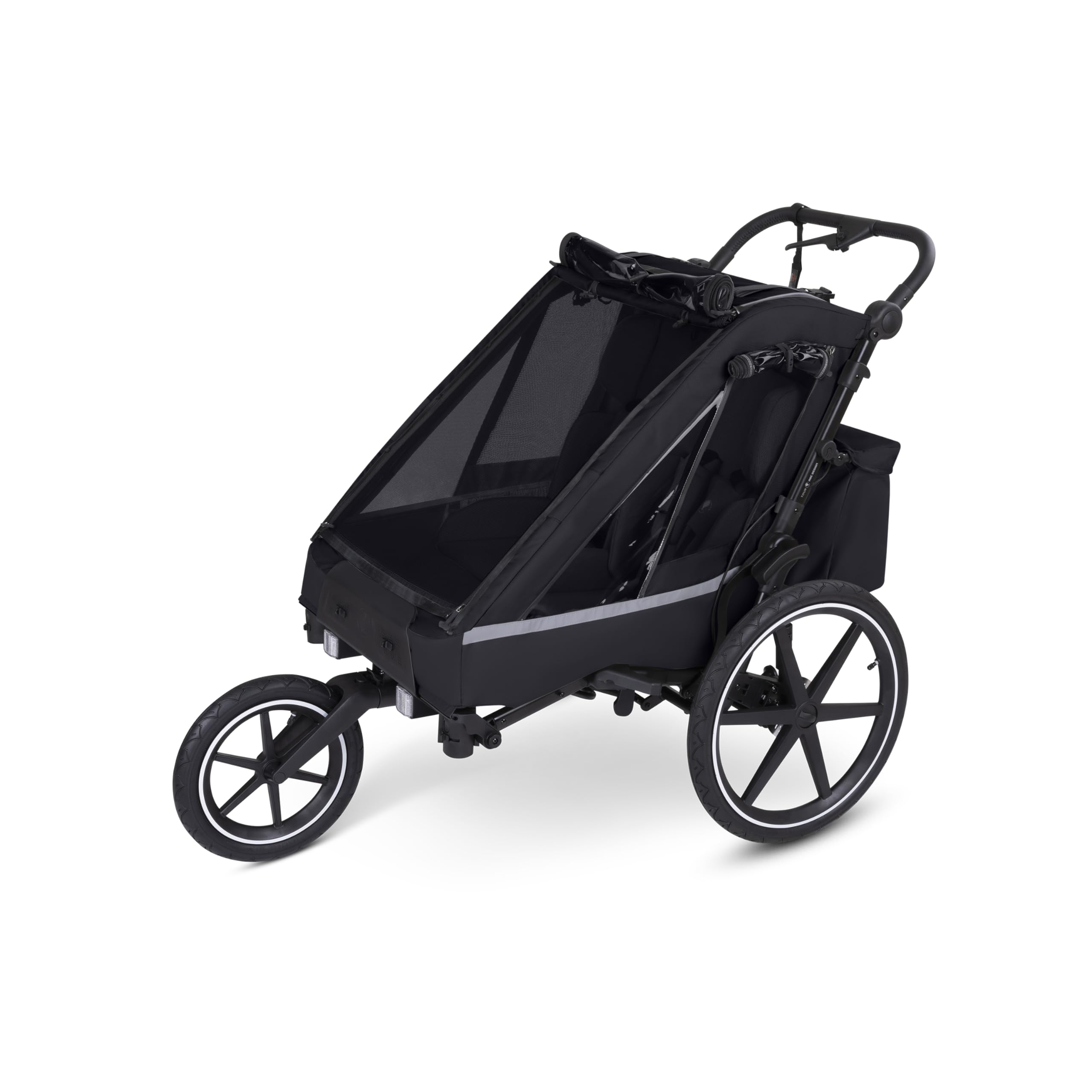 ABC Design Fahrradanhänger Tour Sport Kit - black Angebot bei HelloDeals