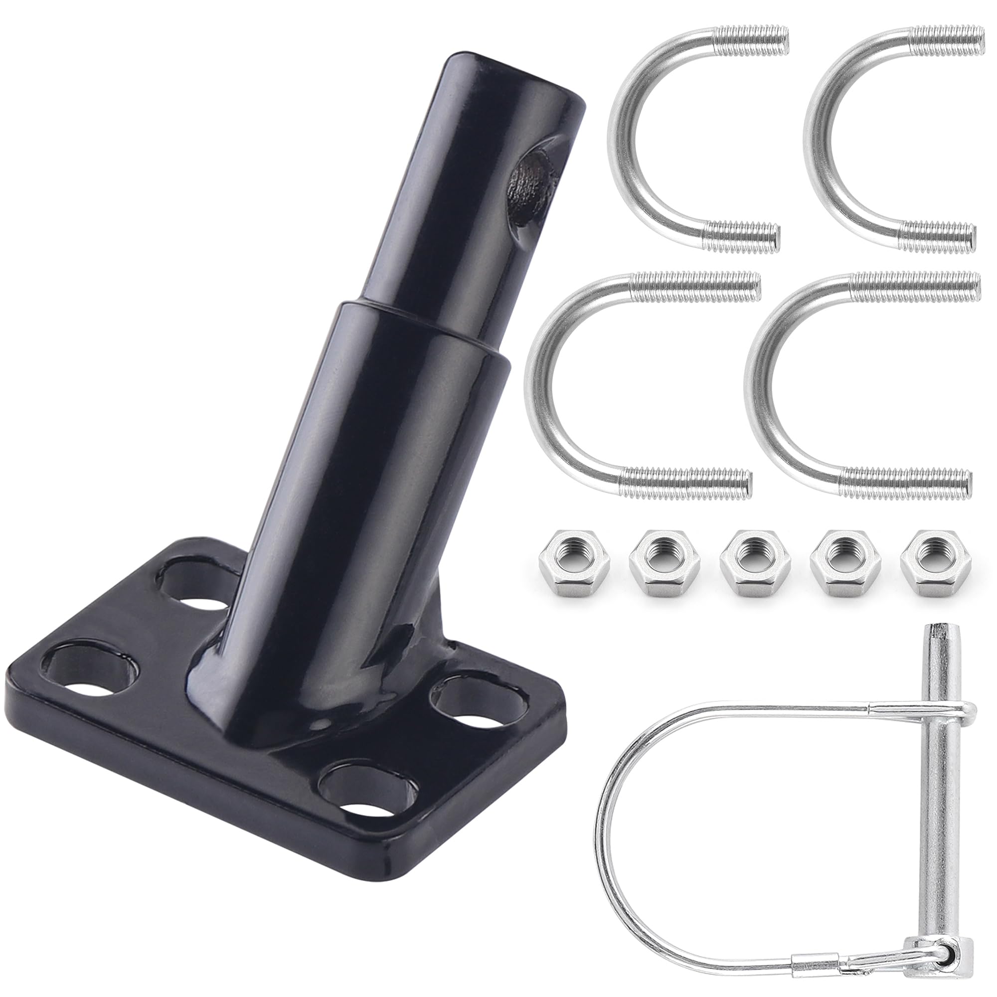 Fahrradanhänger Kupplung Fahrrad Anhängerkupplung Anhänger Adapter Hundeanhänger für Fahrradkupplungen mit Sicherungsstift Kinderanhänger Hundefahrradanhänger Hunde Haustier Kinder -Erweiterte Version Angebot bei HelloDeals