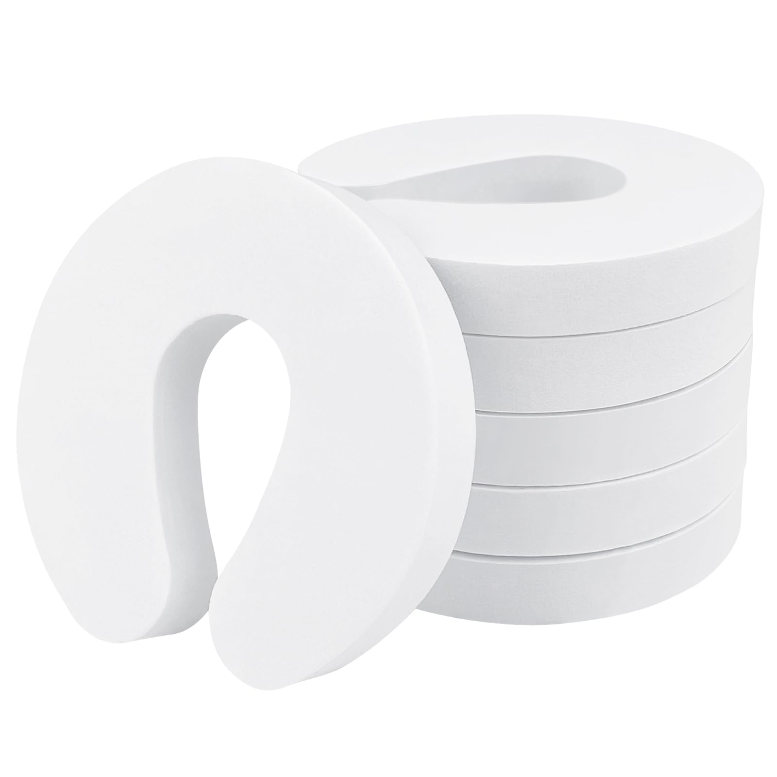 Fousenuk Kindersicherung Tür, 6 Stück Türstopper, Klemmschutz für Türen, Türschutz, Türstopper Kinder, Fingerklemmschutz Baby, Schaumstoff Kinder Sicherung Klinke Extra Breit Haustiere Schützen Angebot bei HelloDeals