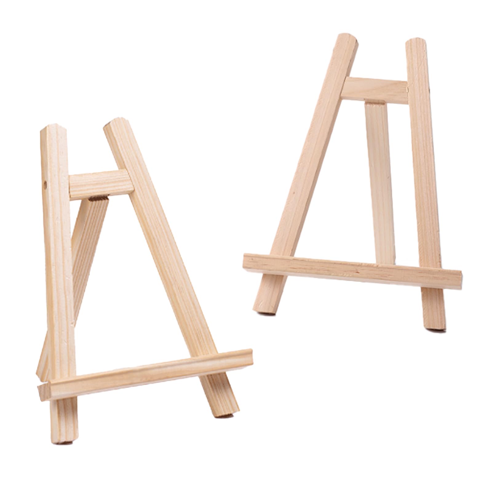 Tischstaffelei Holz Klein Klappbar 15 x 20 cm - 2 Stück für Malerei, Zeichnung und Bilderrahmen Angebot bei HelloDeals