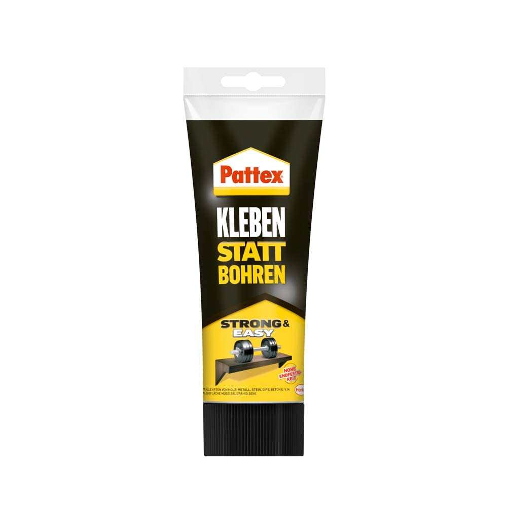 Pattex Montagekleber Kleben statt Bohren, starker Kraftkleber für sofortigen Halt, universell einsetzbarer Baukleber mit hoher Endfestigkeit, 1 x 250 g Montagekleber Universalkleber 250g Angebot bei HelloDeals