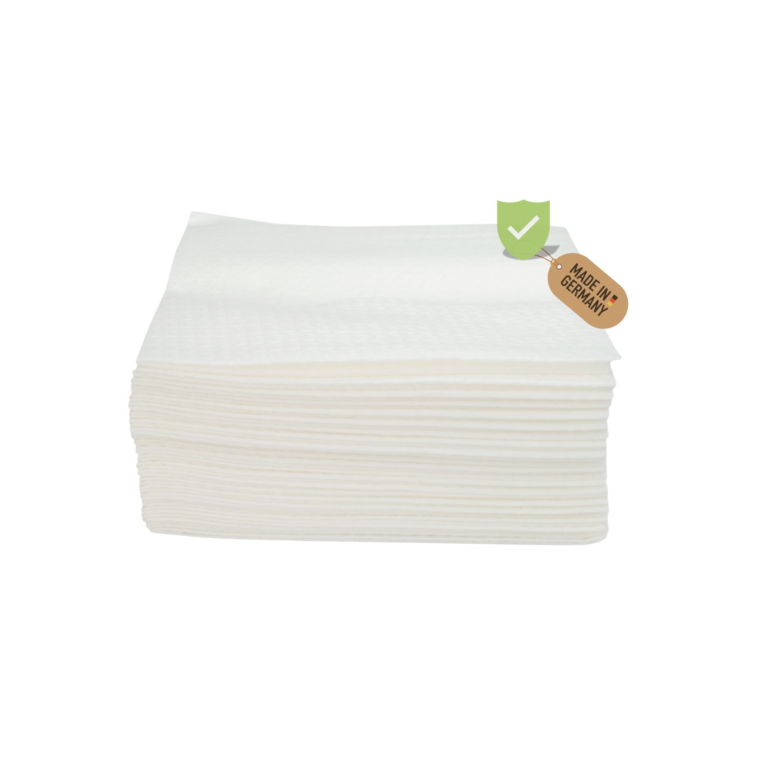 Putztücher, Ölsaugtuch, Holzpflegetuch, Reinigungstücher Werkstatt, 25 Stück, 32x34cm, extra saugfähig und robust Angebot bei HelloDeals