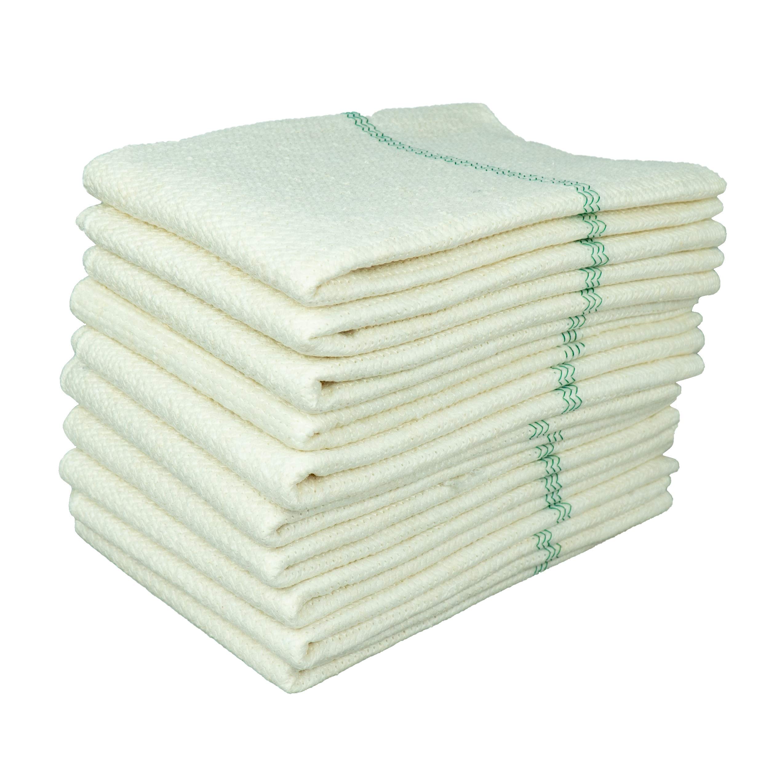 HRB Bodentücher 10 Stück, 50 x 60 cm beige Scheuerlappen Aufnehmer Feudel Wischtücher Putzlappen Angebot bei HelloDeals