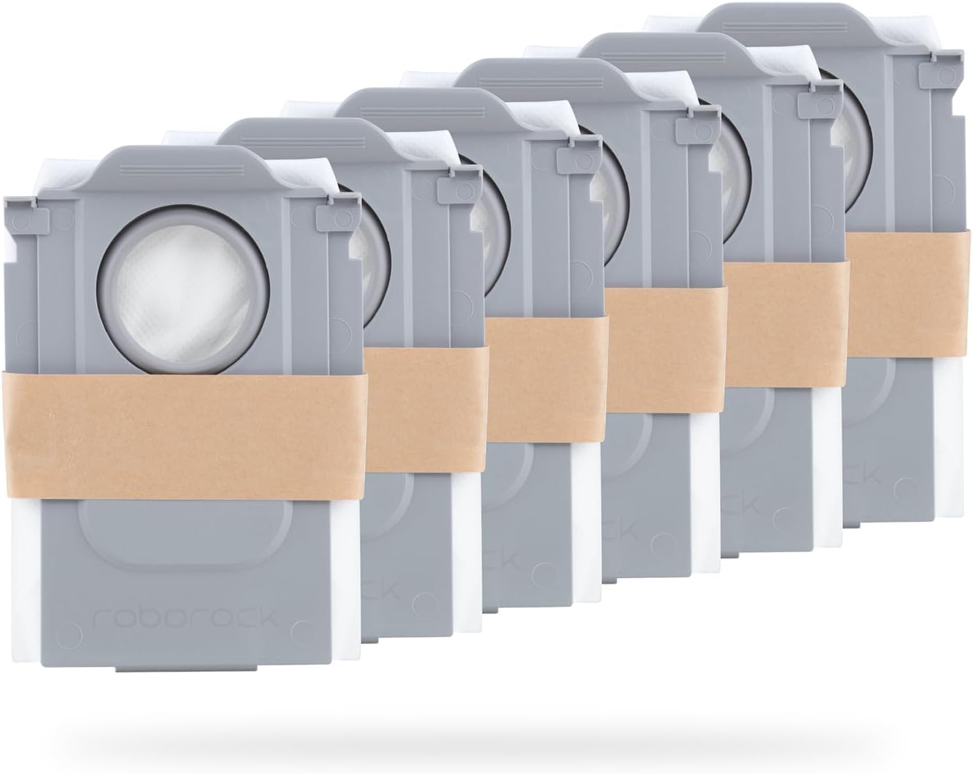 roborock Original Staubsaugerbeutel für Qrevo/Qrevo S/Qrevo Pro/Qrevo Master/Qrevo Slim/Qrevo Curv/S8 MaxV Ultra Saugroboter (6 Stück) Grau Angebot bei HelloDeals