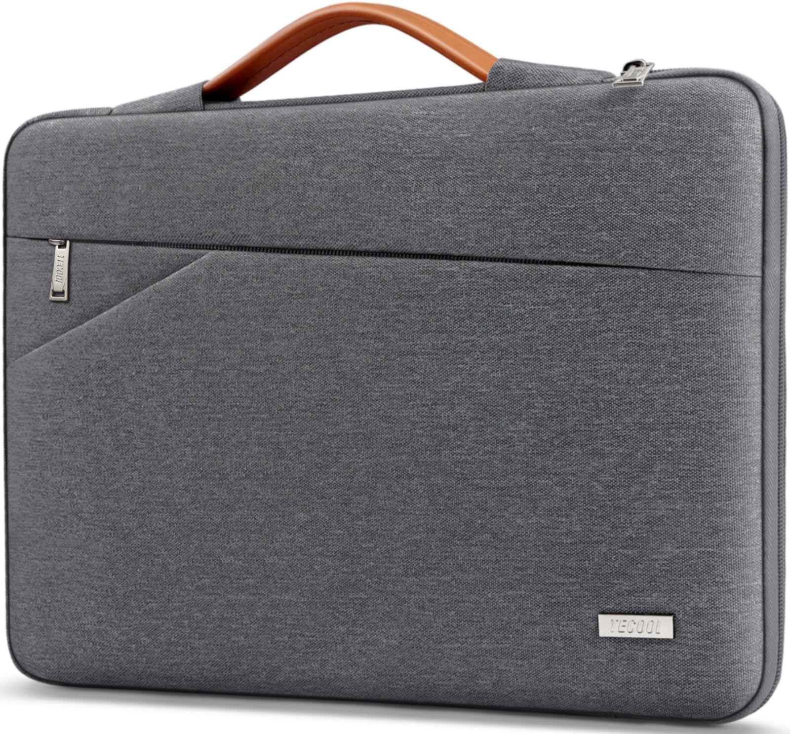 TECOOL 14 Zoll Laptop Tasche Hülle Laptoptasche für 14 Zoll Lenovo HP Dell Acer Asus Notebook Chromebook, Tasche 15,3 MacBook Air M4 M3 M2 Wasserdicht Notebooktasche Stoßfestes Schutzhülle, Dunkelgrau 14 Zoll/MacBook Air 15 M3 M2 Dunkelgrau Angebot bei HelloDeals
