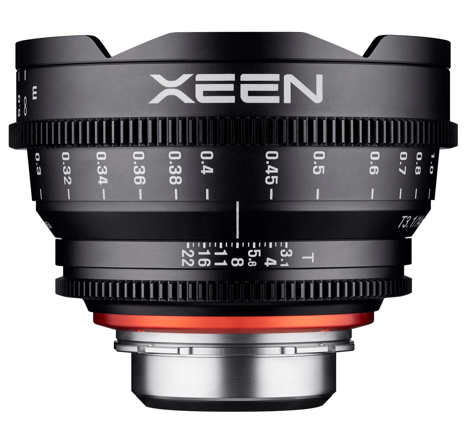XEEN Cinema 14mm T3,1 Sony E Vollformat Objektiv MF Cine Video Lens für hohe Auflösungen mit Follow Focus Zahnkränze Angebot bei HelloDeals