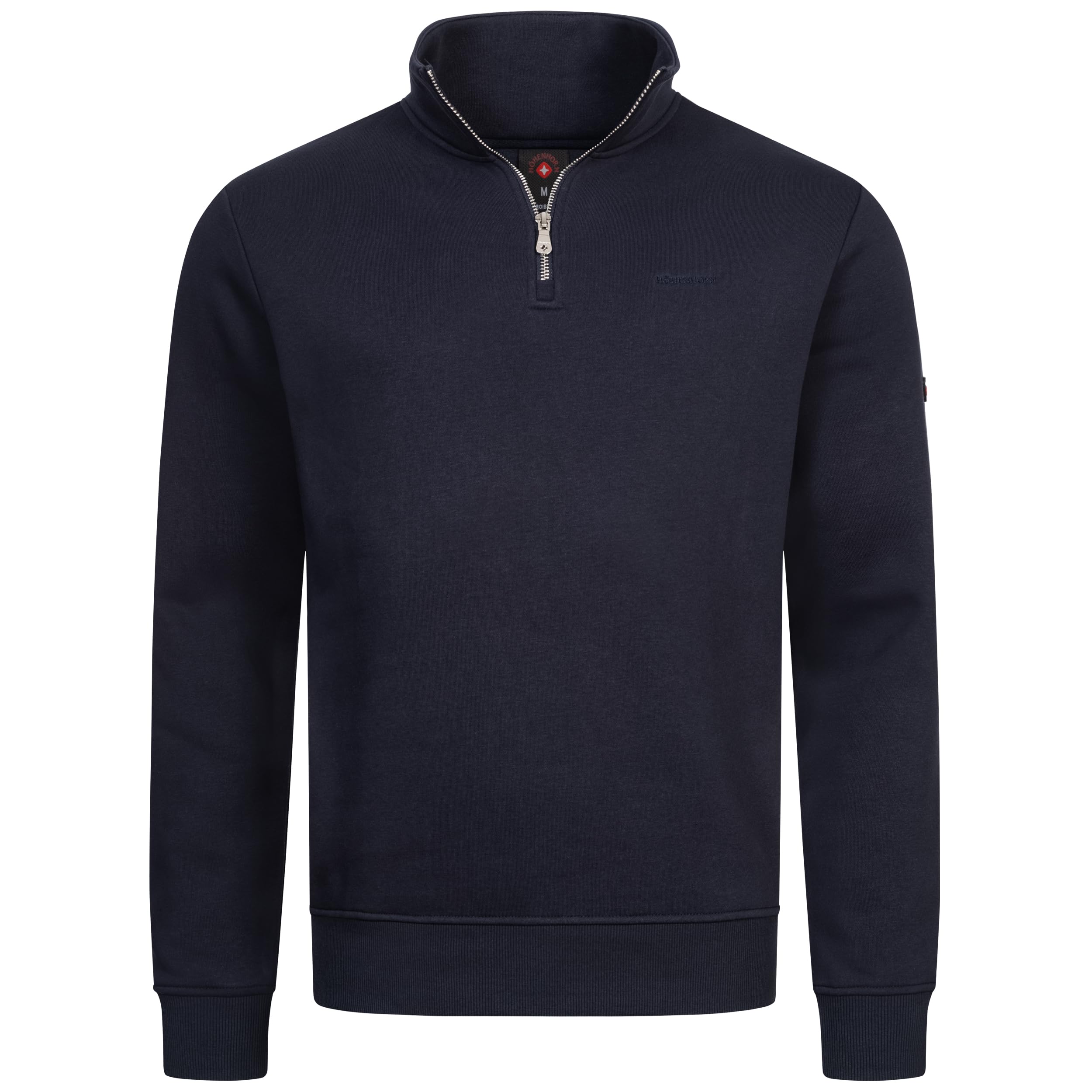 Höhenhorn Troiberg Herren Pullover 1/4 Zip Sweatshirt Troyer mit Kragen Blau 3XL Blau 3X-Large L Dunkelblau Angebot bei HelloDeals