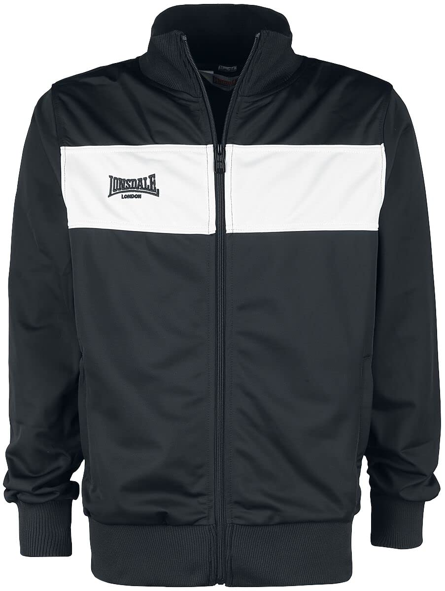 Lonsdale London Alnwick Männer Trainingsjacke schwarz Rockabilly, Rockwear, Streetwear L Schwarz Angebot bei HelloDeals