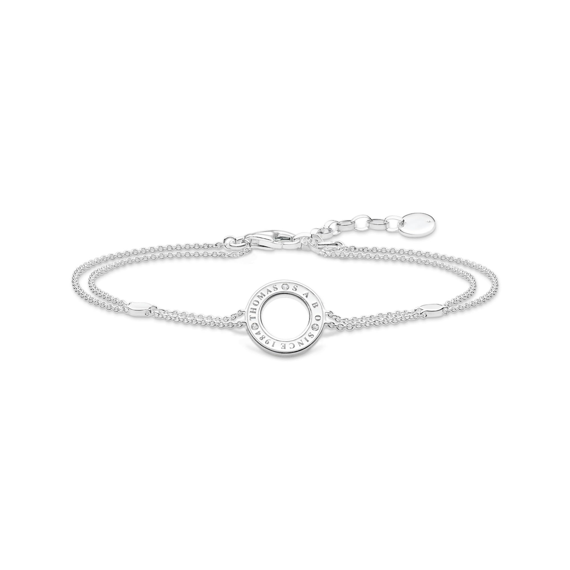 Thomas Sabo Armband Kreis silber Recyceltes 925 Silber A1878-051-14-L19V Angebot bei HelloDeals