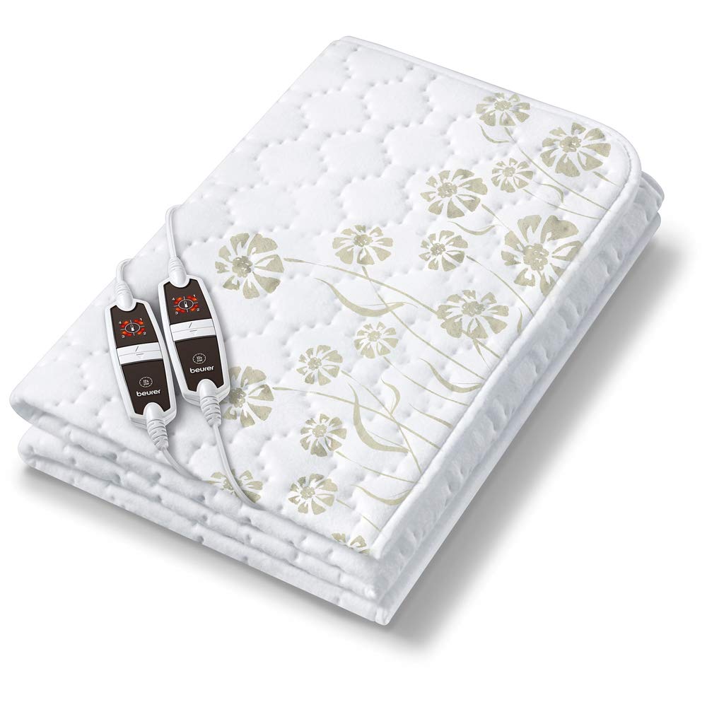 Beurer UB 68 XXL Doppel-Wärmeunterbett, 150 x 160 cm, 2 Temperaturzonen, 4 Temperaturstufen, Sicherheitssystem, Timerfunktion, maschinenwaschbar 150x160 cm + 4 Temperaturstufen + 2 Temperaturzonen Angebot bei HelloDeals