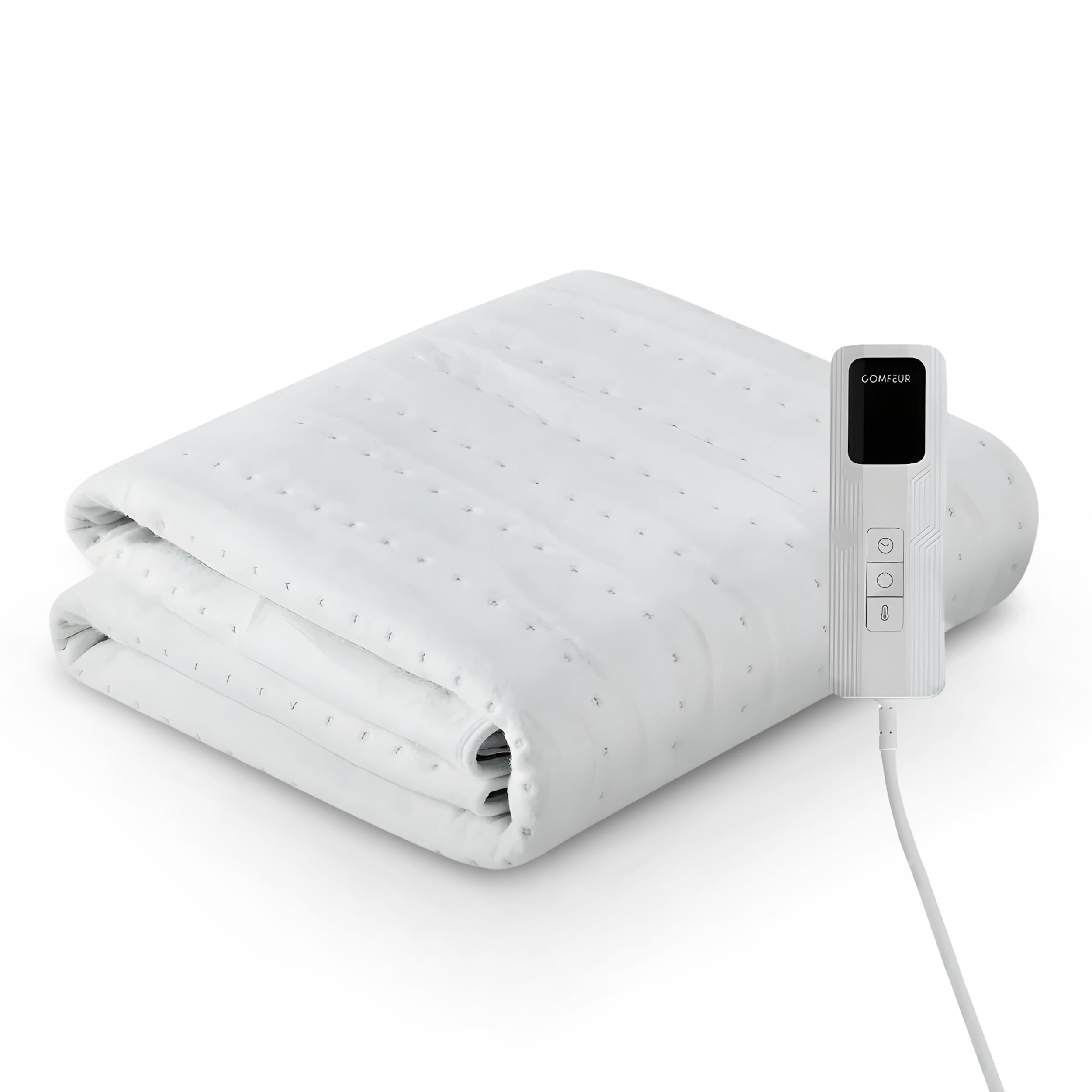 Heizdecke Wärmeunterbett, 190 x 80 cm, Heizdecke mit Abschaltautomatik, 9 Temperaturstufen, mit Timer Zeitschaltuhr, Wärmedecke, extra großes beheiztes Fläche, Wärmedecke Heizdecke Angebot bei HelloDeals