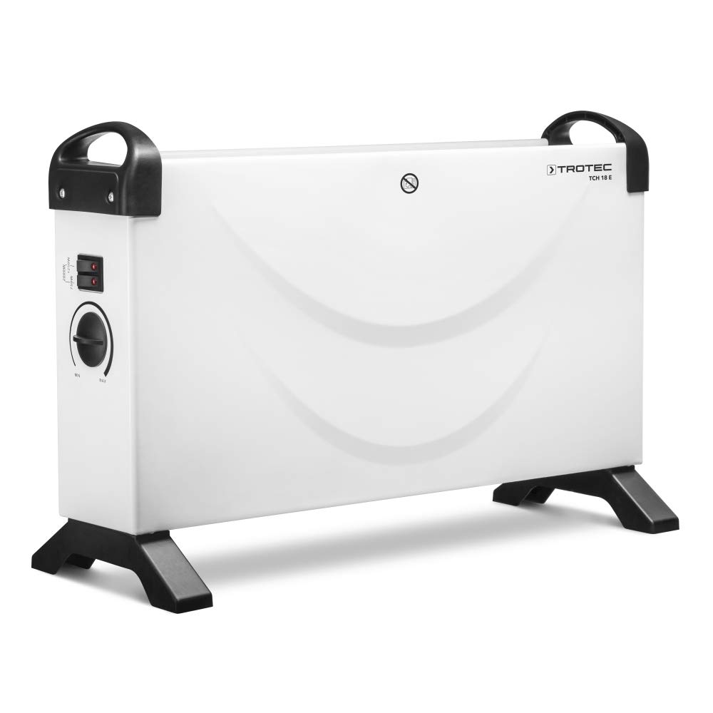 TROTEC Konvektor Heizung TCH 18 E – Heizleistung 750 W / 1250 W / 2000 W – Elektro Heizkörper 3 Heizstufen Angebot bei HelloDeals