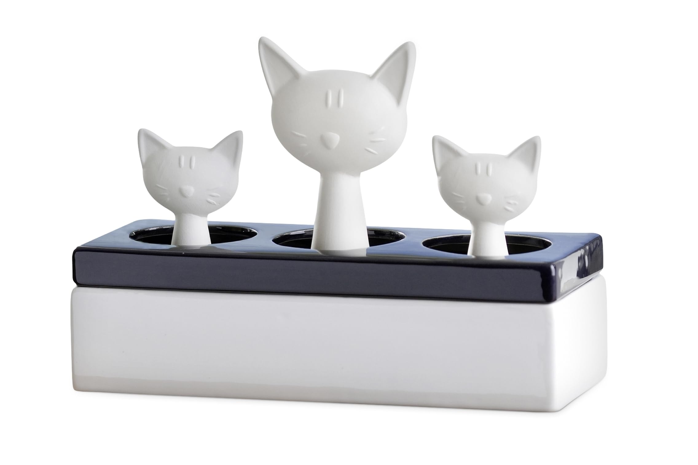 Luftbefeuchter Katzenfamilie, zur Befeuchtung trockener Räume, besonders im Winter zur Heizsaison, Steigerung des Wohlbefindens, Optimierung des Raumklimas, Maße (B x H x T): 22 x 15,5 x 8,5 cm Angebot bei HelloDeals