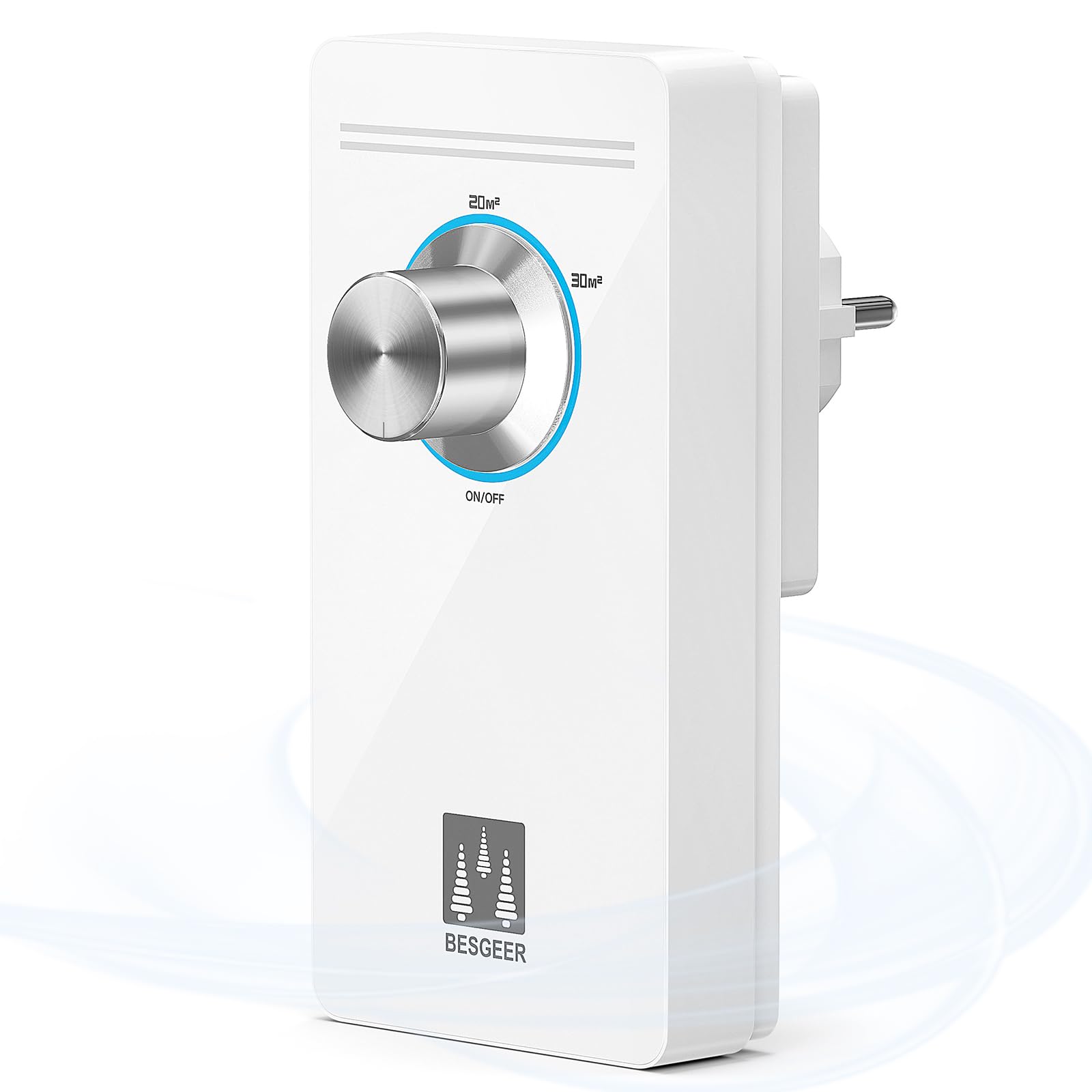 Luftreiniger Ozongenerator Geruchskiller, Air Ozonizer Ozon Ionizer Generator, Heim Air Purifier Ozongerät Ozonisator für Zimmer, Rauch, Badezimmer, Haustiere, Formaldehyd und Geruch Weiß Angebot bei HelloDeals