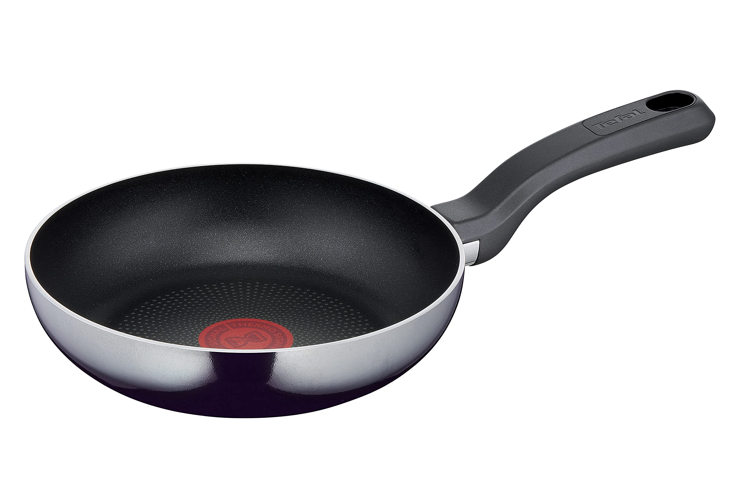 Tefal Resist Bratpfanne 20 cm, Antihaftversiegelung,Thermo-Signal bei idealer Brattemperatur, verstärkte Außenschicht, nicht induktionsgeeignet, spülmaschinengeeignet, D52602 Angebot bei HelloDeals