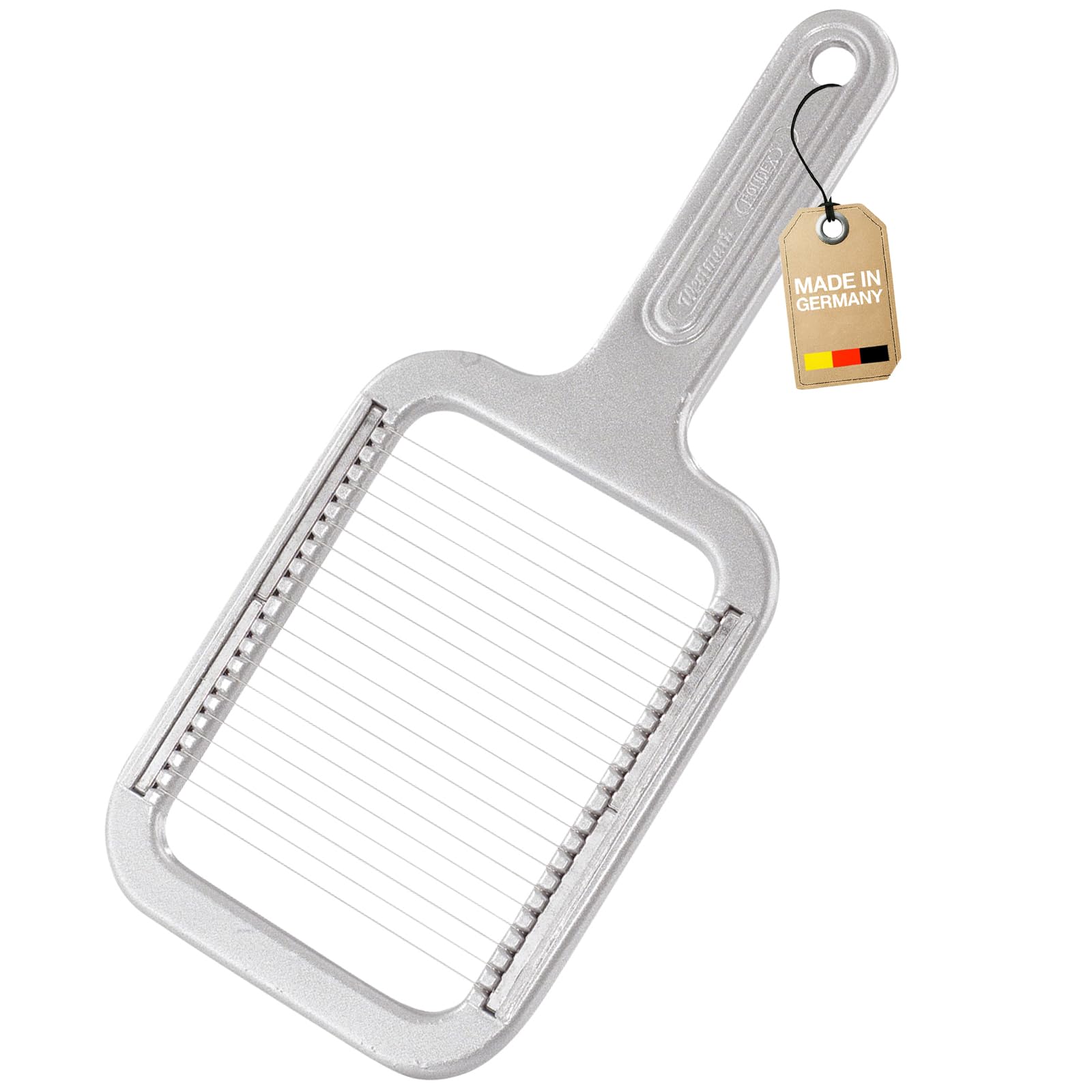 Westmark Pellkartoffel-/Mozzarellaschneider, Aluminium/Rostfreier Edelstahl, Rondex, Silber, 60802260 Pellkartoffel Single Angebot bei HelloDeals