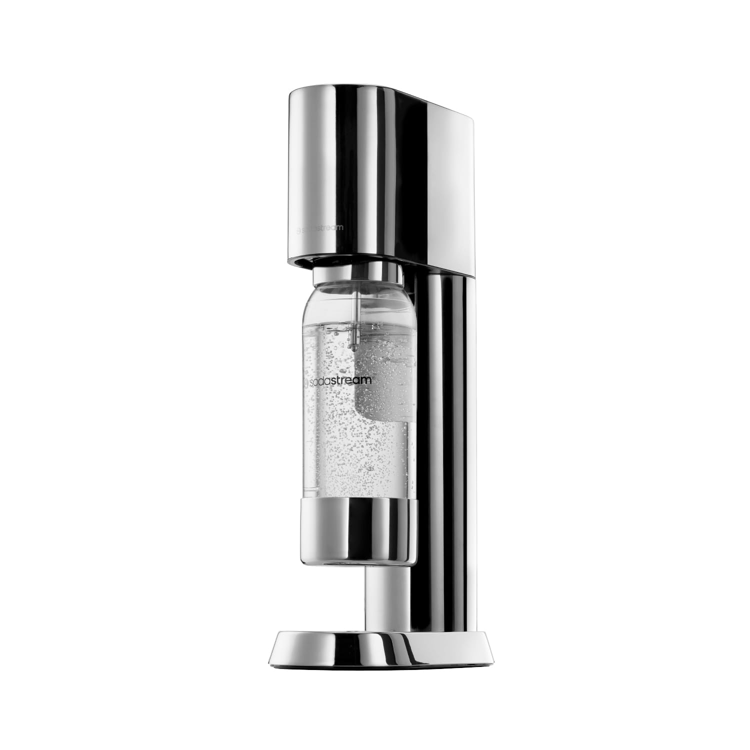 SodaStream® enso™ Premium Wassersprudler | Edelstahl-Design von Naoto Fukasawa | inkl. 1 L BPA-freie Flasche & Reinigungstuch | Einfaches CO2-Wechsel-System, Silber Wassersprudler ohne Zylinder Edelstahl Optik Angebot bei HelloDeals