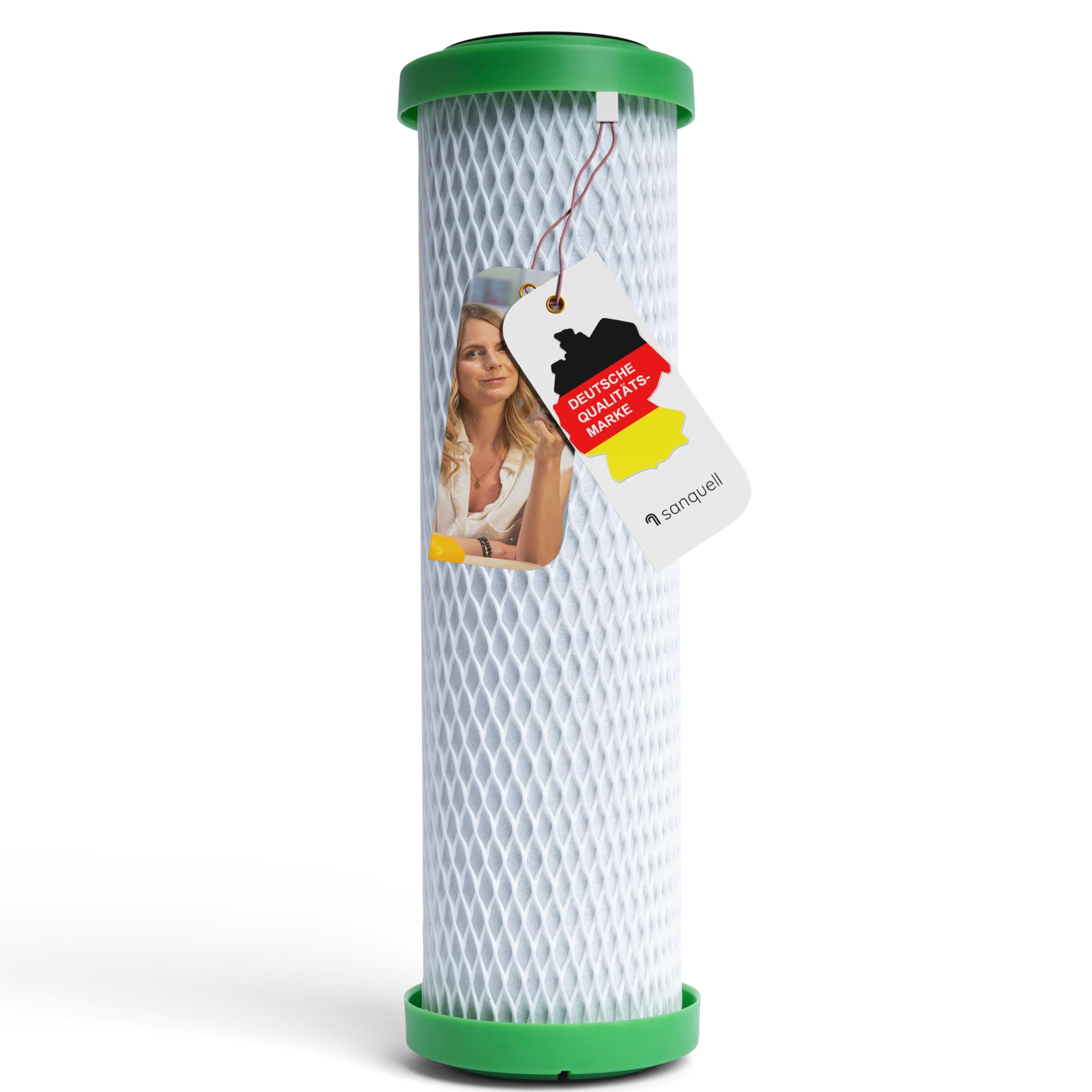 NPure Schadstoff-Wasserfilter | passend carbonit Vario, Sanuno | bis 3 Liter/Minute | gesinterte Aktivkohle Angebot bei HelloDeals