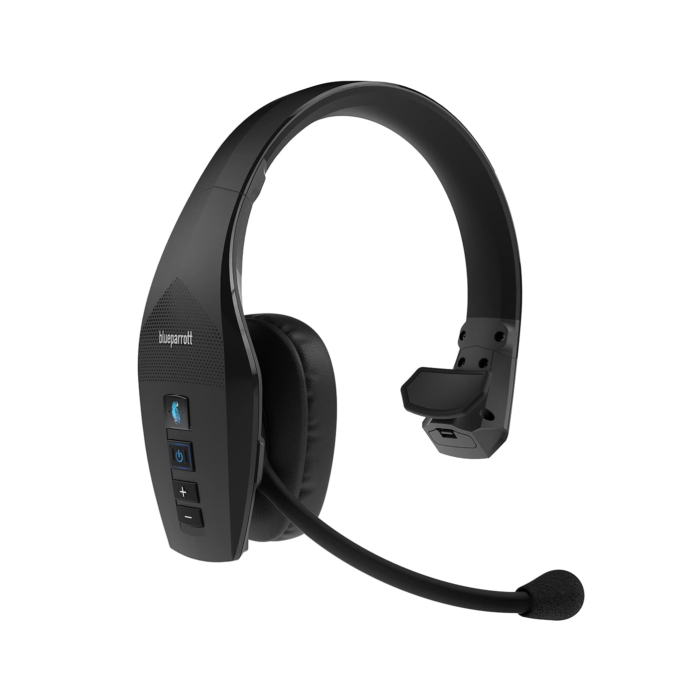 Jabra BlueParrott B650-XT Wireless Headset - Bluetooth-Mono-Kopfhörer mit klarem Klang - 4 integrierte Mikrofone unterdrücken 96% der Hintergrundgeräusche, Voice Control und aktivem Noise Cancelling Mono Evolve 75 SE Angebot bei HelloDeals