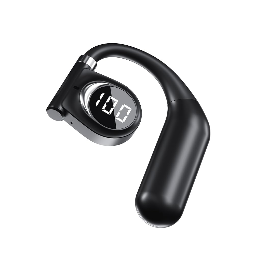 K1 Open-Ear Bluetooth 5.3 Kopfhörer, 14 Stunden Wiedergabe, 13MM Treiber, LED-Anzeige, Musik- & Spielmodus, Niedrige Latenz, Ergonomisches Design für Sicherheit & Komfort (Einzeln für linkes Ohr) K1 (einzeln für linkes Ohr) Angebot bei HelloDeals