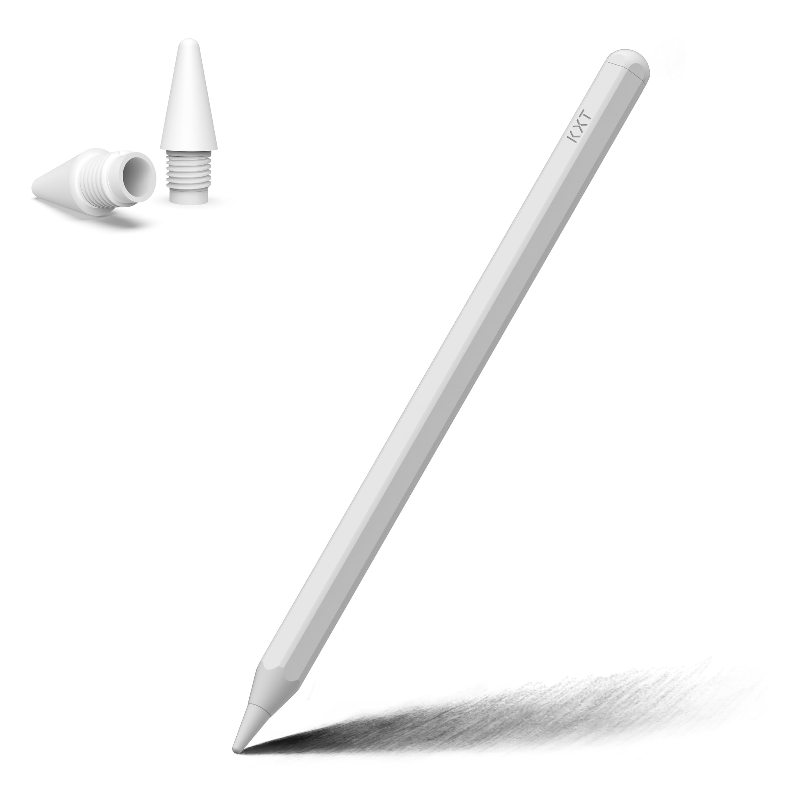 Stylus Stift für Apple iPad(2018-2025) Mit Neigung&Palm Rejection&Magnetic Adsorption Eingabestifte Pen Pencil,Kompatibel iPad 6/7/8/9/10/11 Generation/Pro 11''/12.9''/13''/Air 3-6/Mini 5-6 White Angebot bei HelloDeals