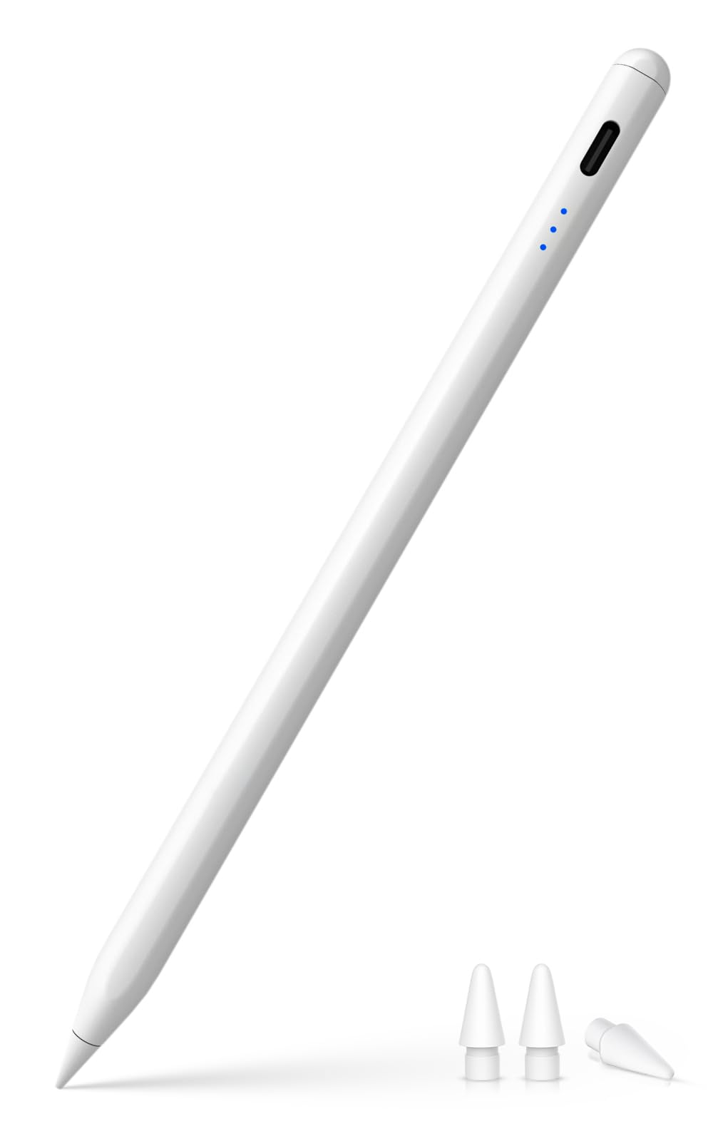 KEEPRO Stift für ipad 2018-2025, Schnellladefunktion, Palm-Ablehnung, Pencil für iPad A16/11/10/9/8/7/6, i-Pad Mini 7/6/5, iPad Air M3/M2 11"/13"/5/4/3, iPad Pro M5/M4 13"/12.9″/11″ Weiß Angebot bei HelloDeals